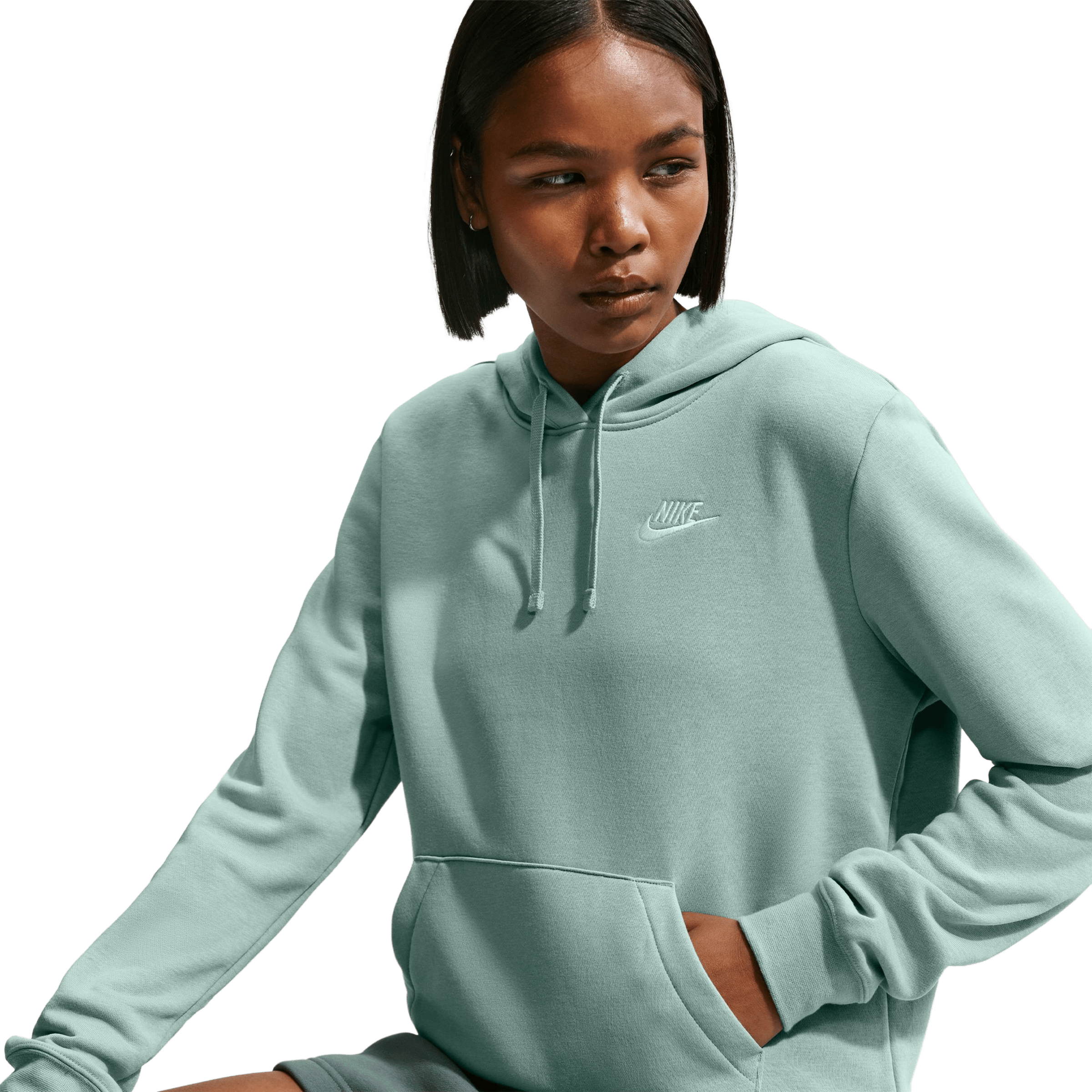 Womens Nike Sportswear Club Fleece Pullover Hoodie