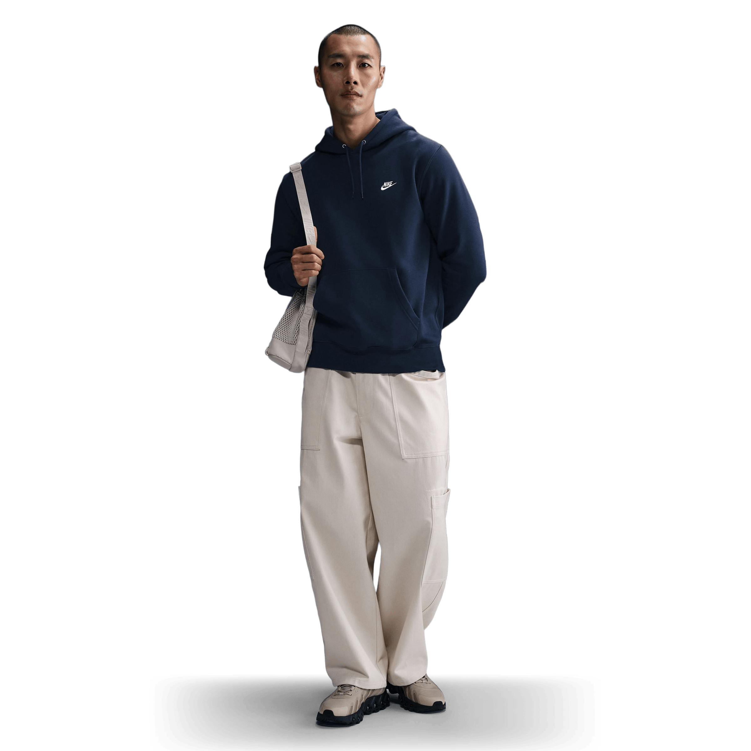 Mens Nike Pullover Fleece Hoodie
