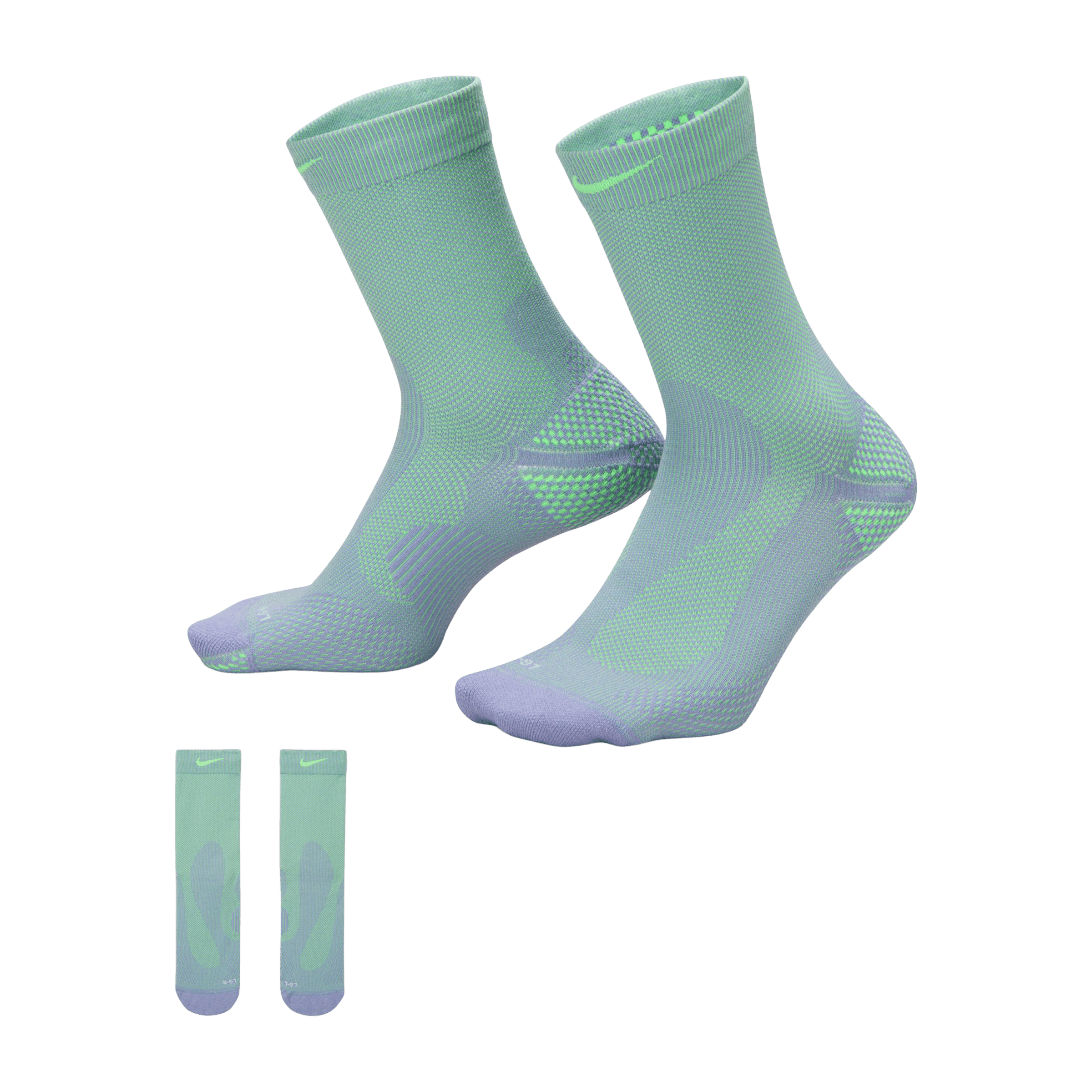 Unisex Nike Running Lightweight Crew Socks