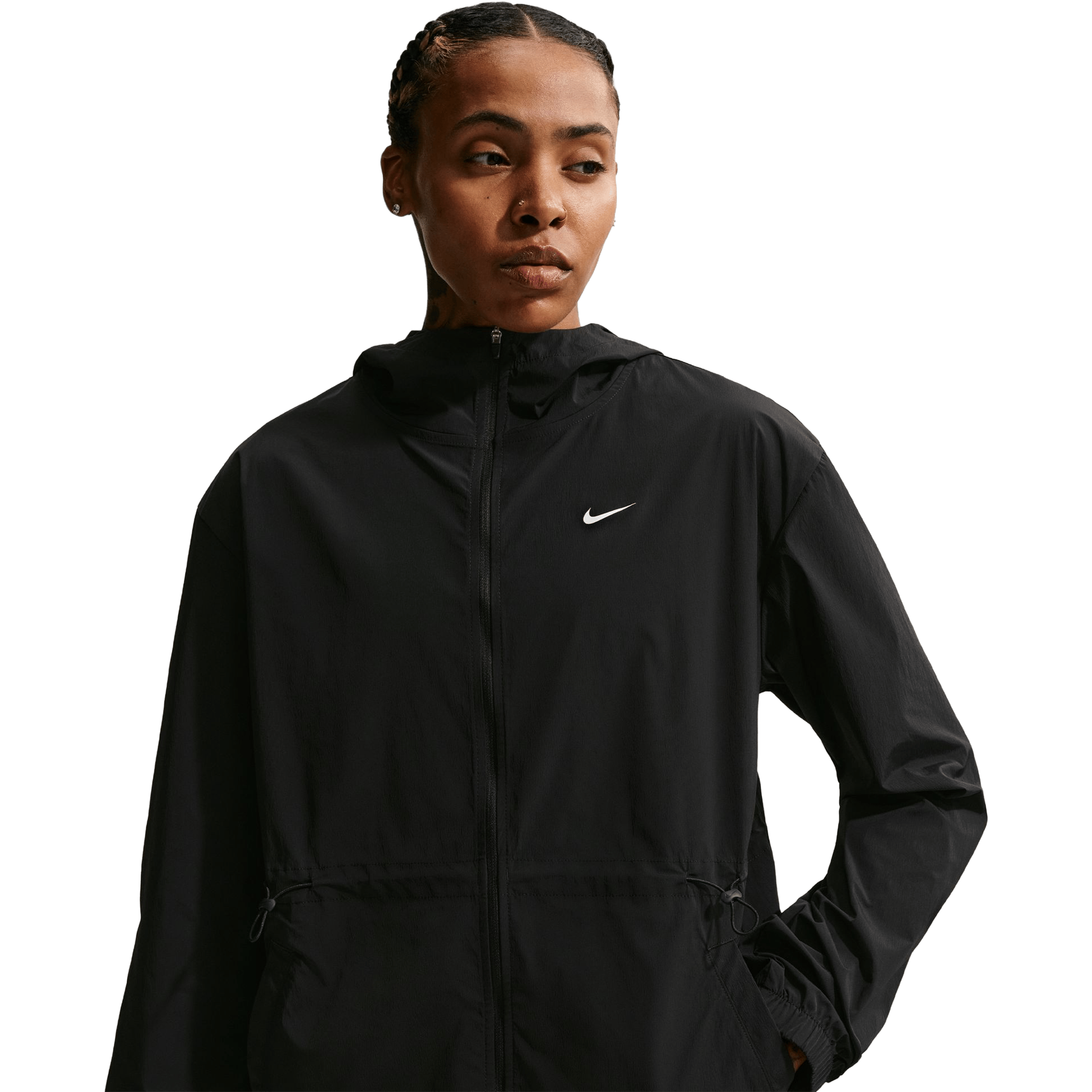 Womens Nike One UV Hooded Training Jacket