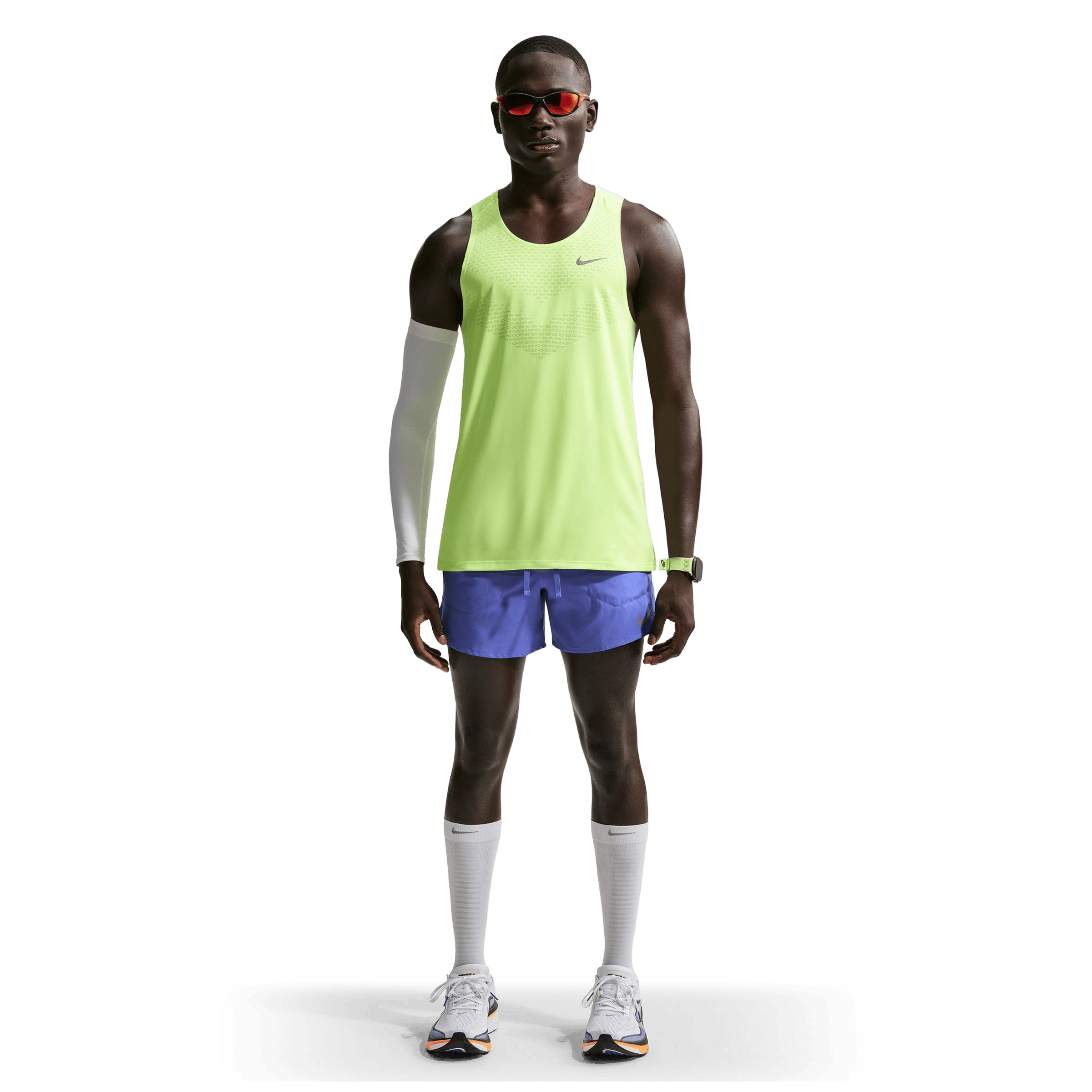 Mens Nike Stride Brief-Lined (5") Running Shorts