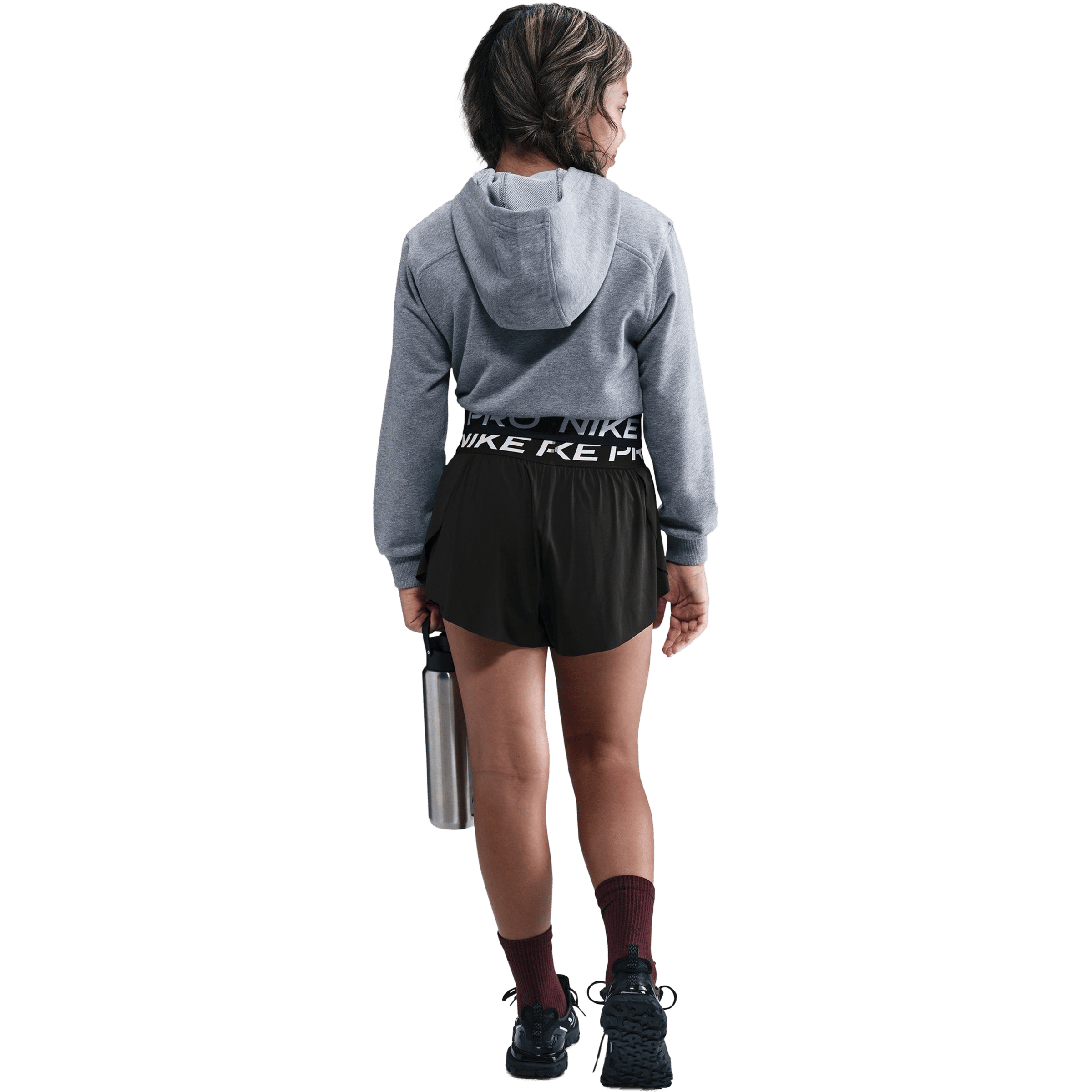 Kids Nike Pro Girls' Dri-FIT 2-in-1 (3") Shorts