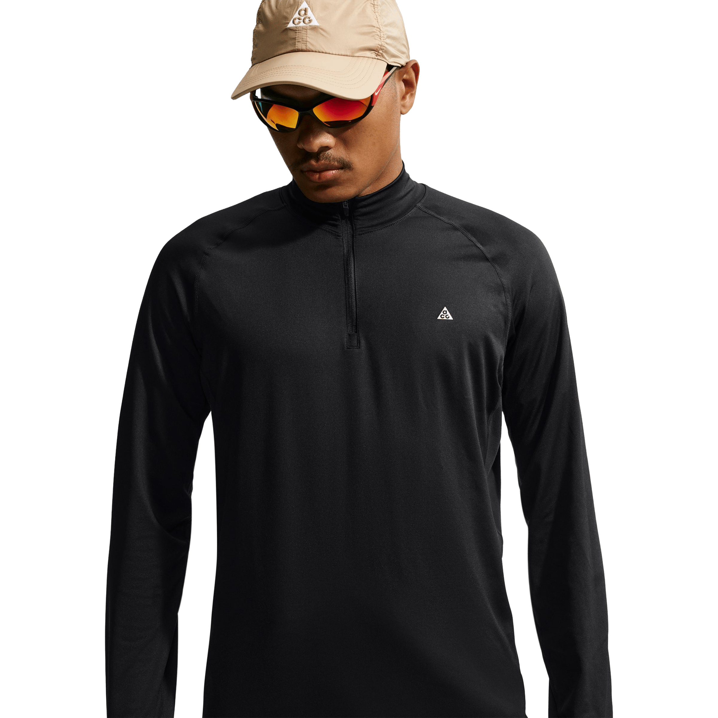 Mens Nike ACG "Wildsee" 1/4-Zip Long-Sleeve Hiking Top