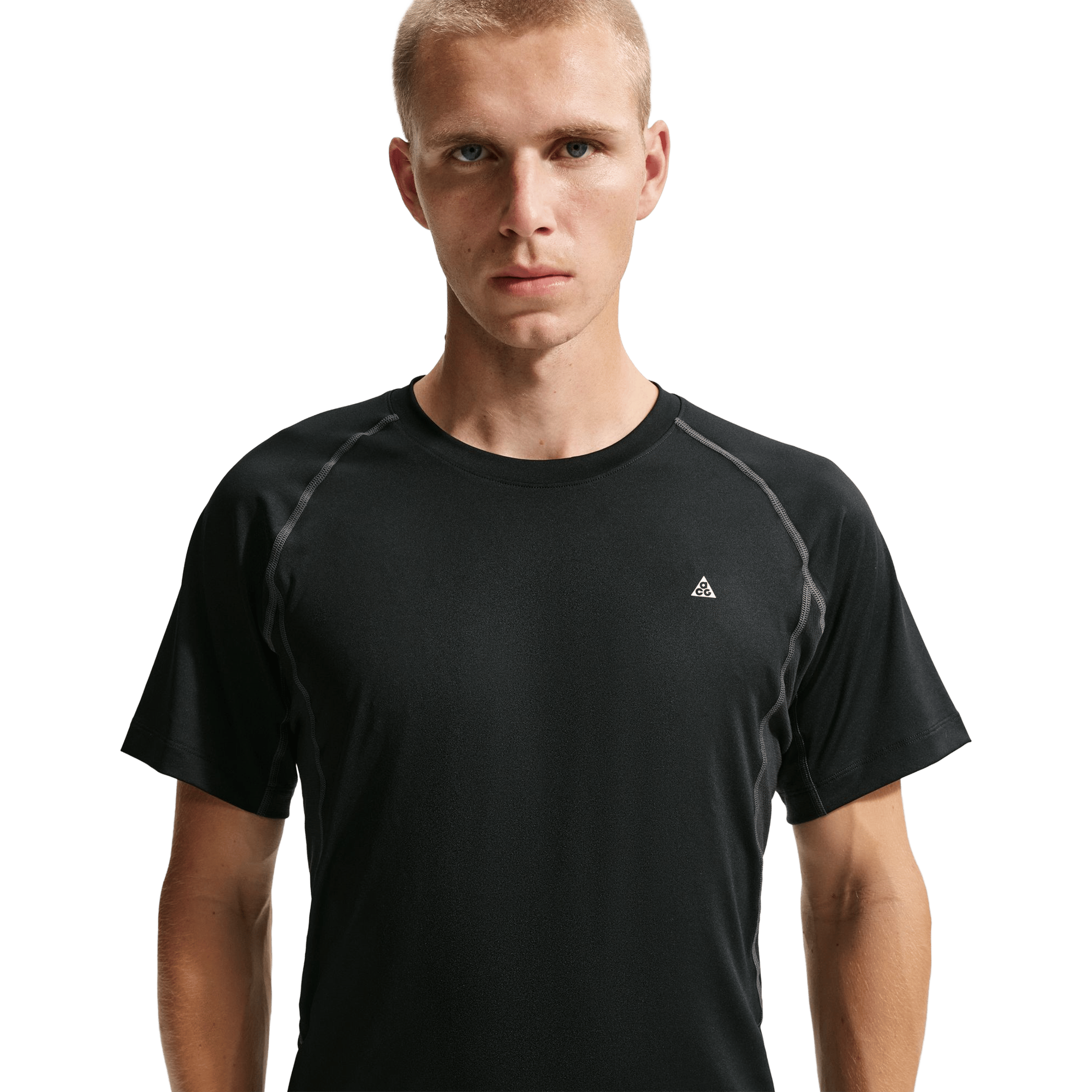 Mens Nike ACG 'Wildsee' Dri-FIT Short-Sleeve Base Layer Top