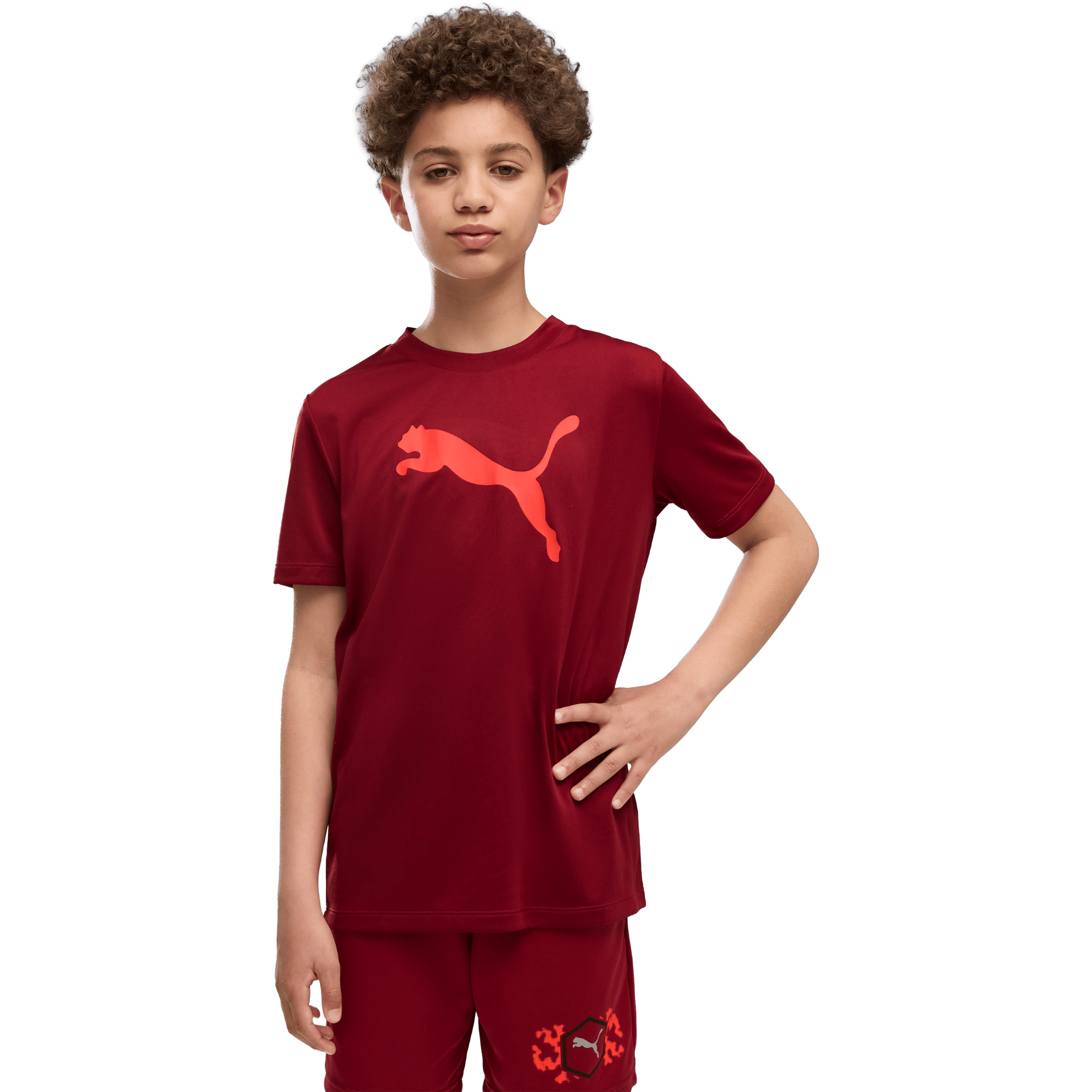 Kids Puma Train All Day Essentials Cat Tee