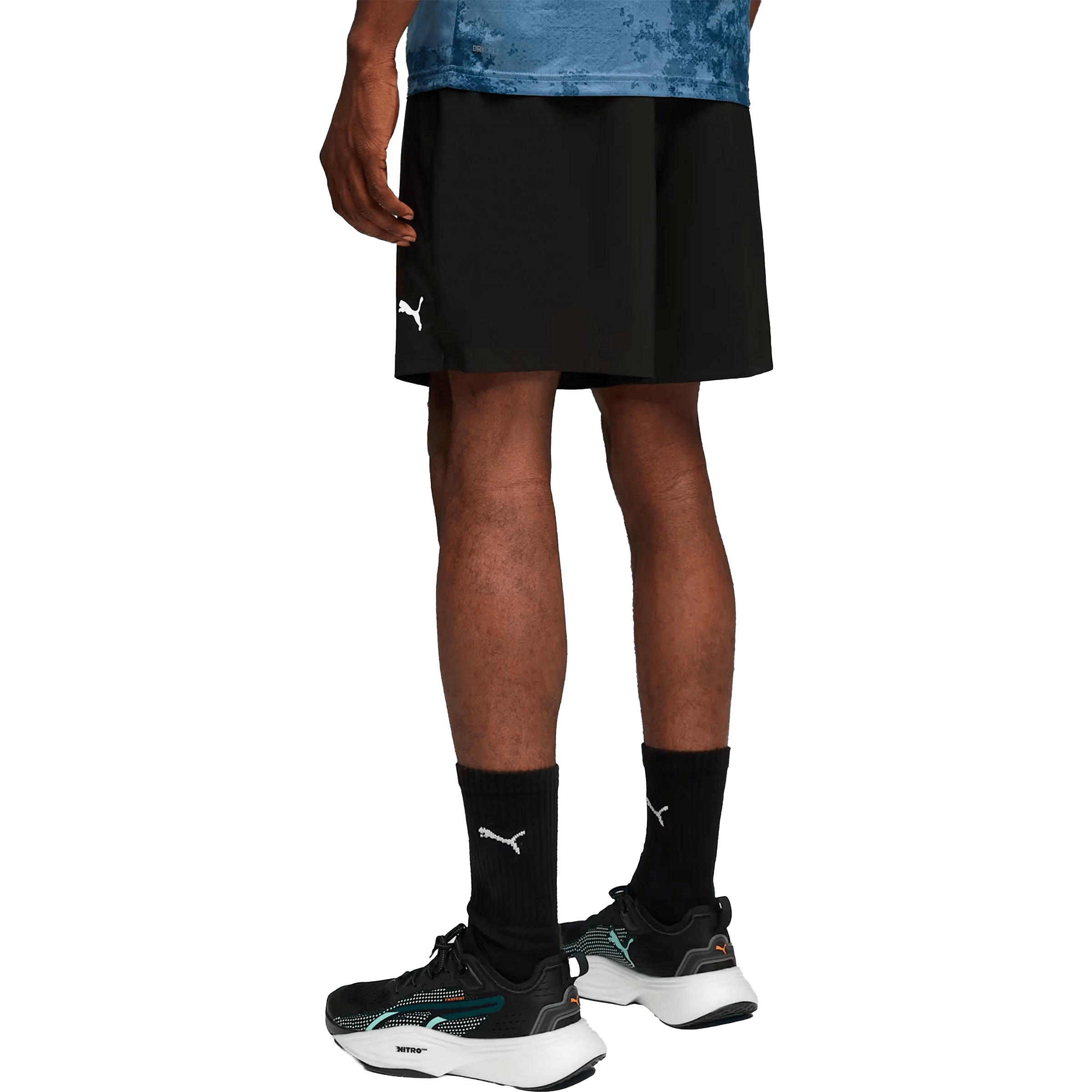 Mens Puma Train All Day Foundations (7") Woven Shorts