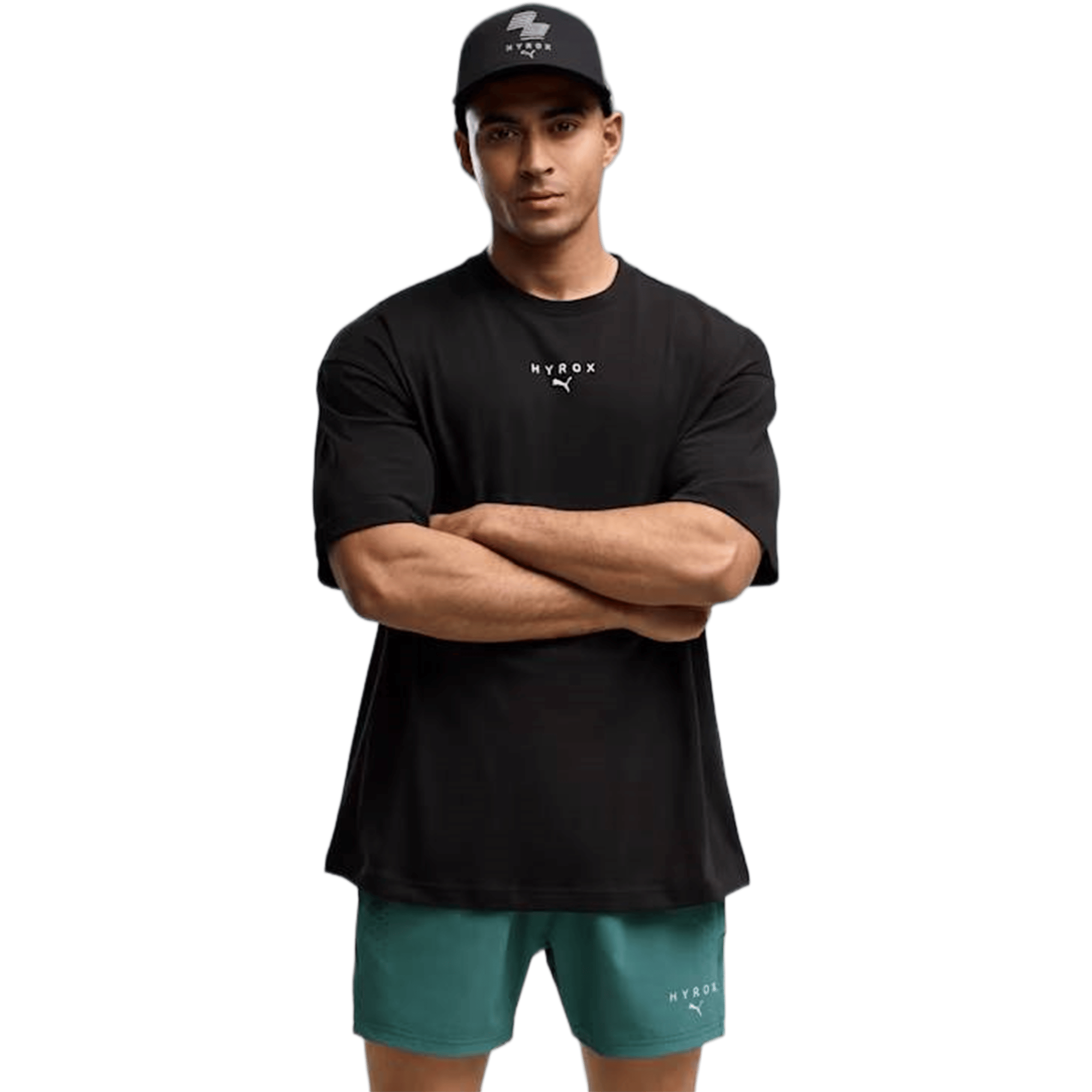 Mens Puma Puma X Hyrox Lifestyle Oversized Training Tee
