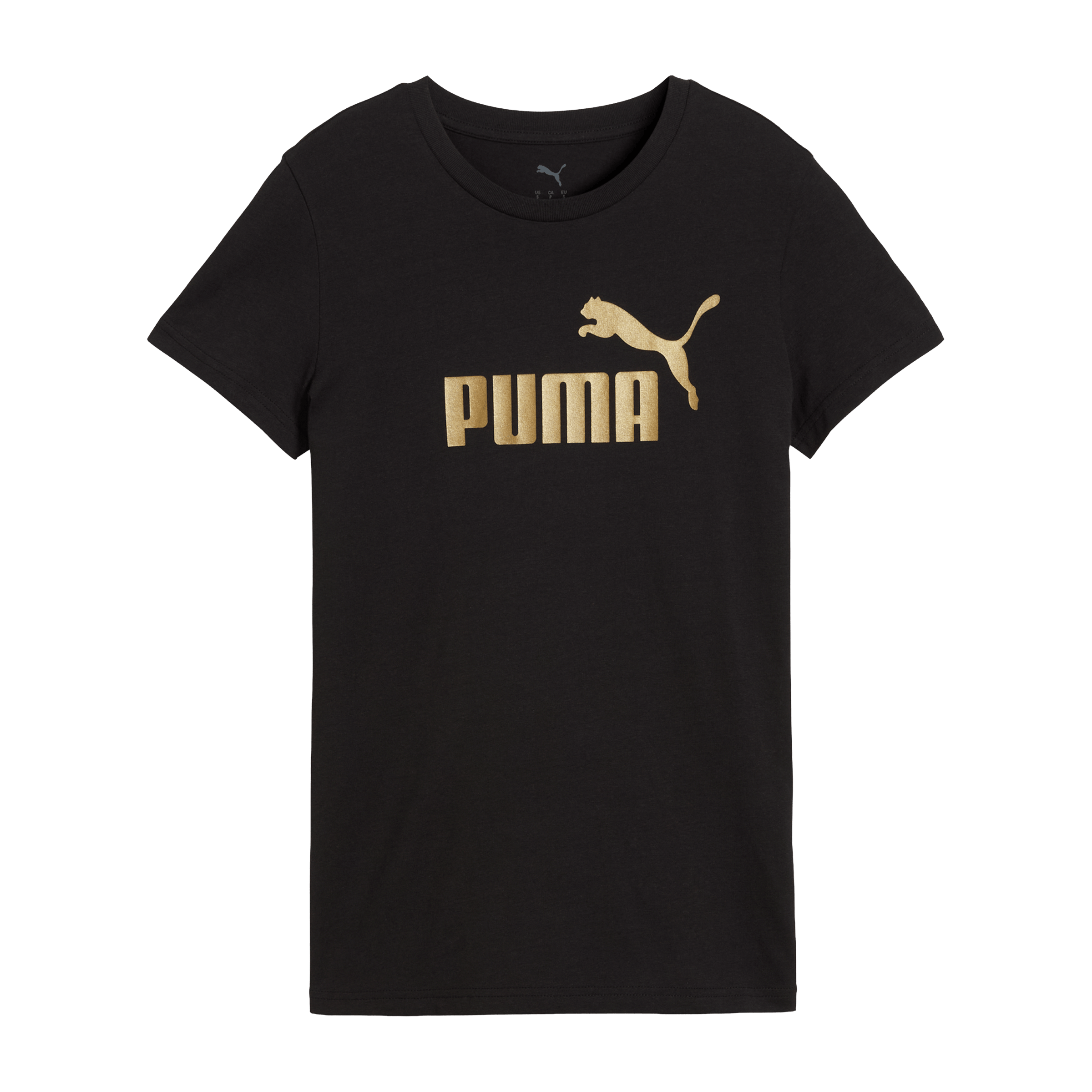 Womens Puma Essentials Metallic Logo Tee