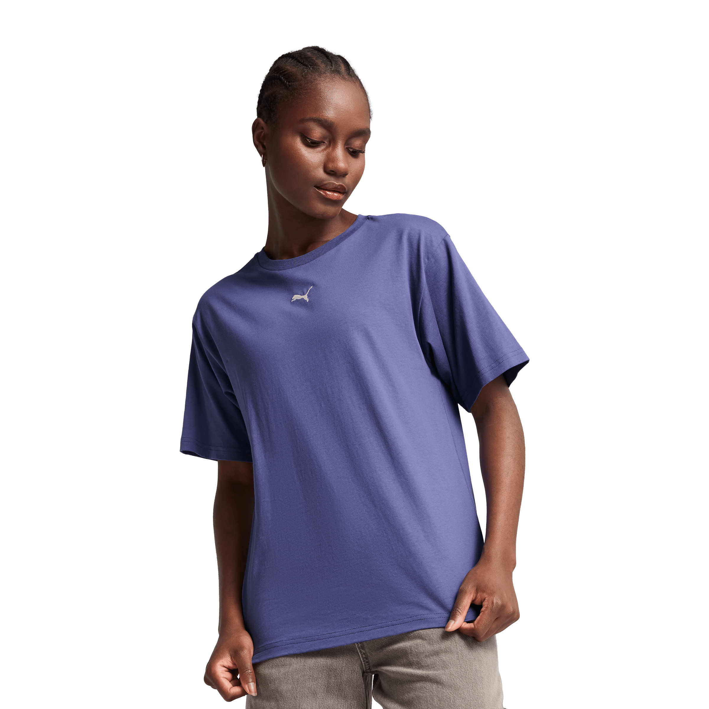 Womens Puma Essentials Relaxed Tee