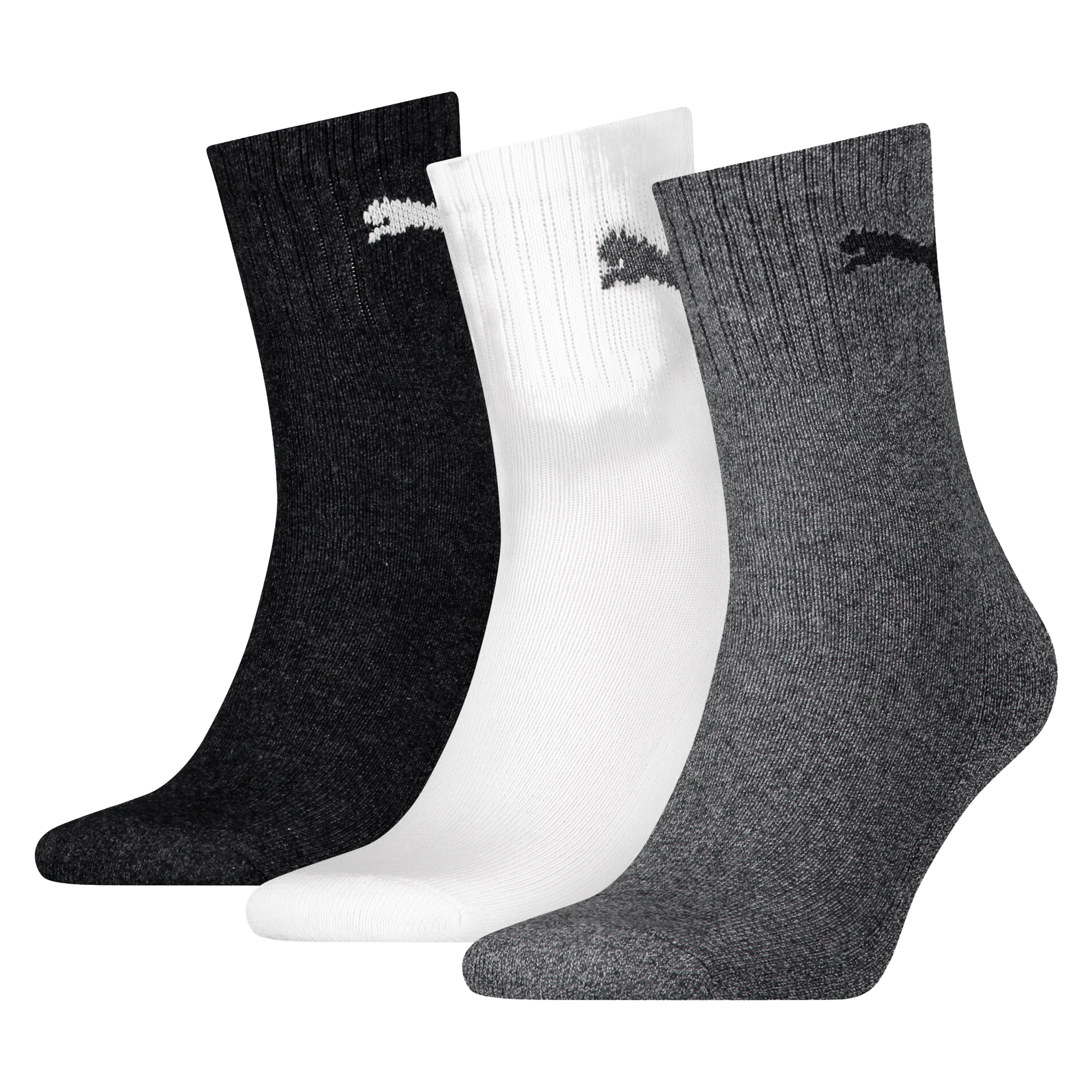 Unisex Puma (3pk) Short Crew Socks