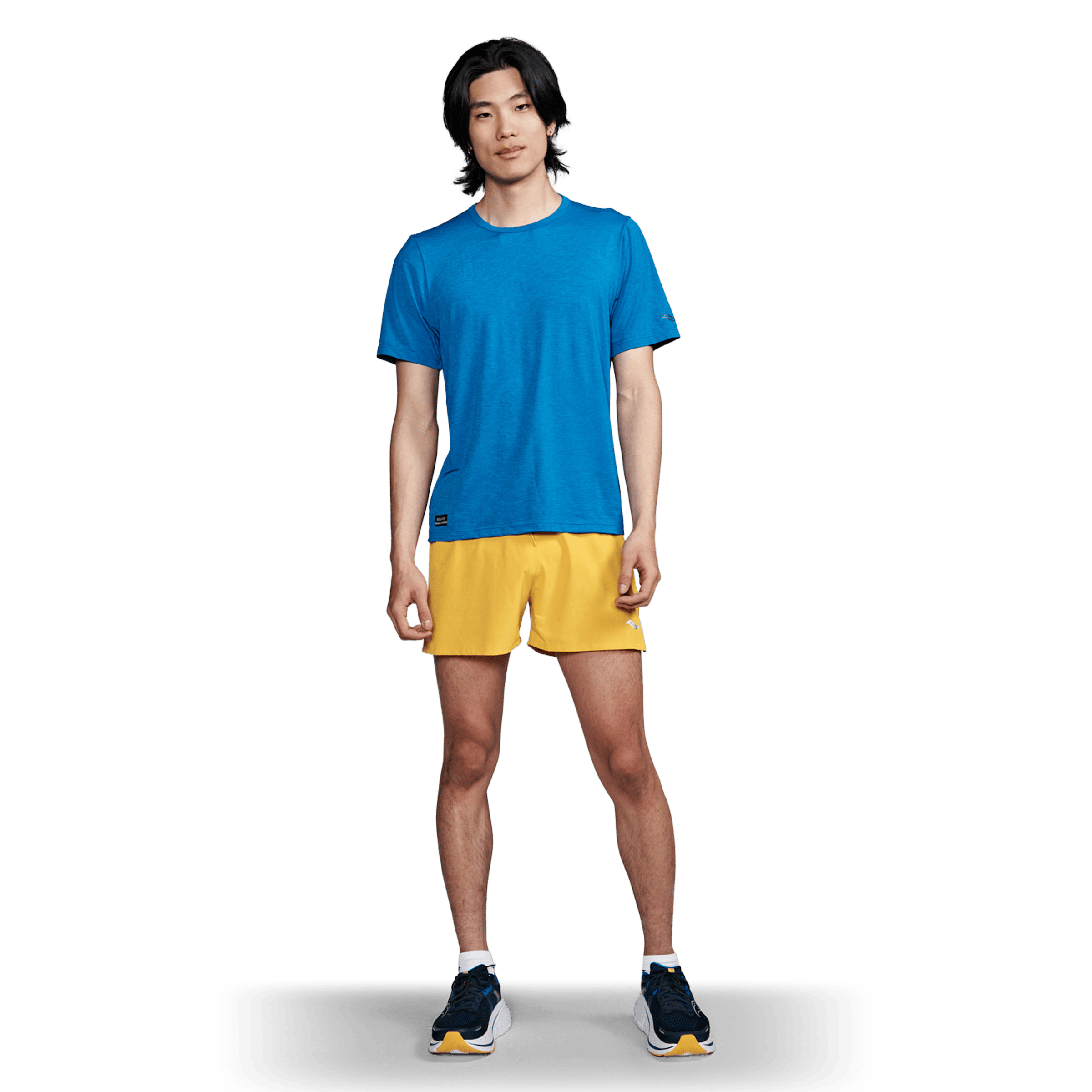 Mens Saucony Stopwatch Running Tee
