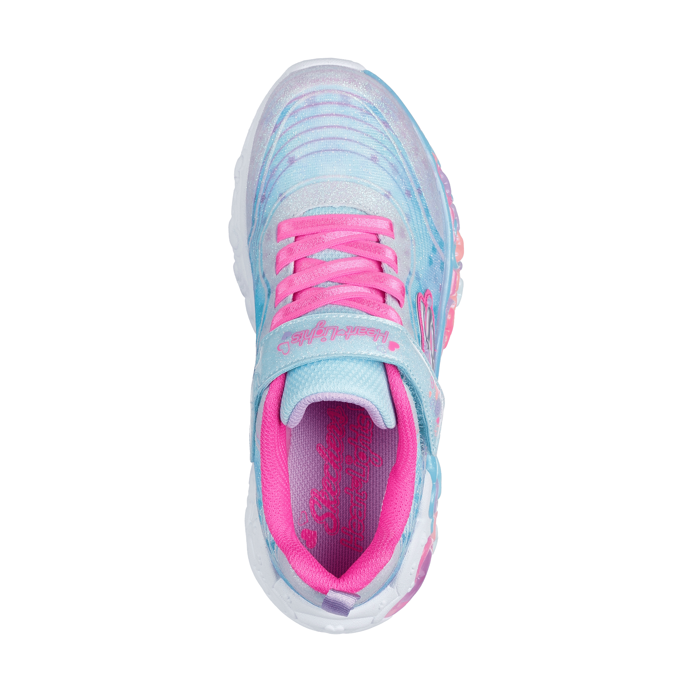 Kids Skechers Eternal Heart Lights (Little Kids) Shoes