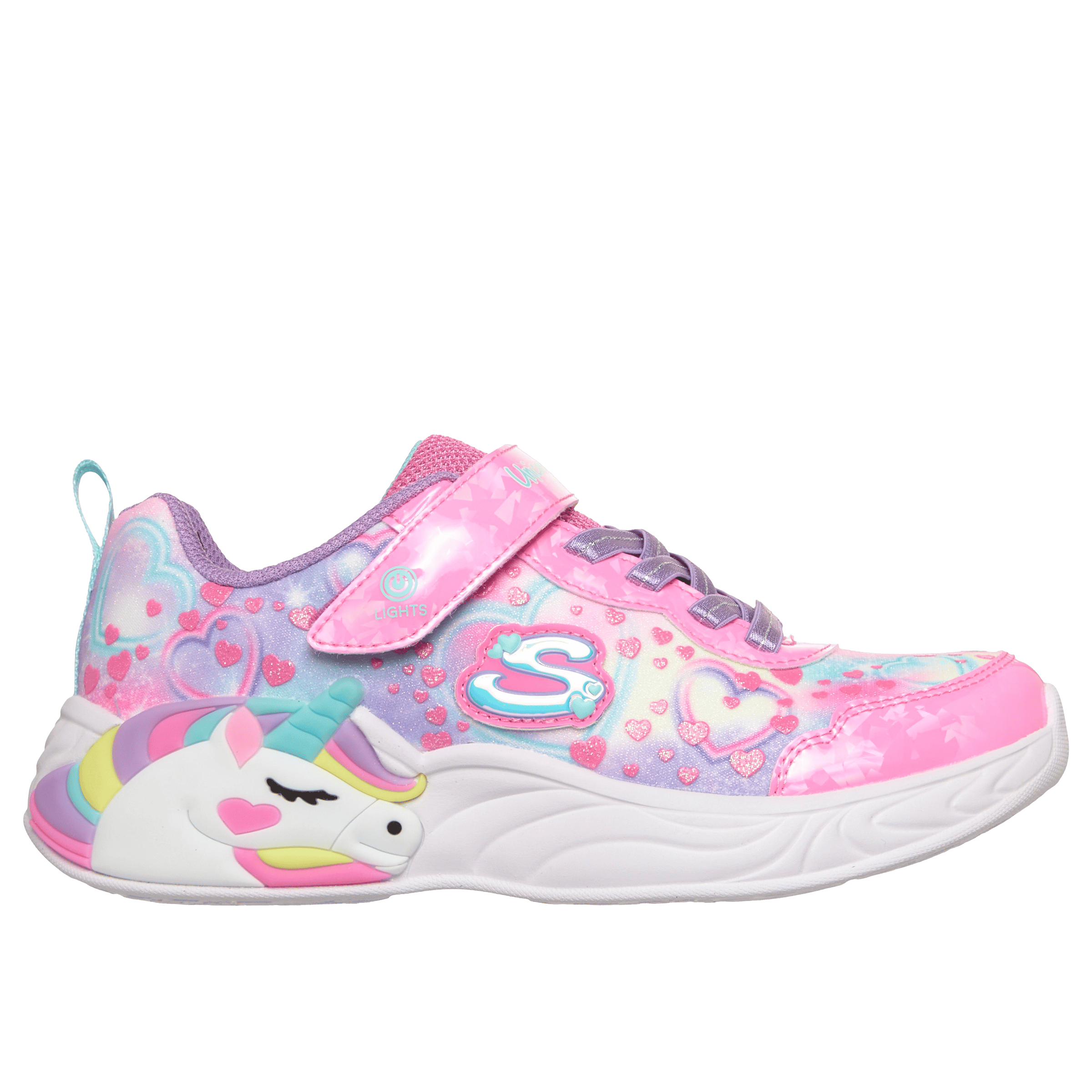 Kids Skechers S-Lights: Unicorn Dreams (Little Kids) Shoes