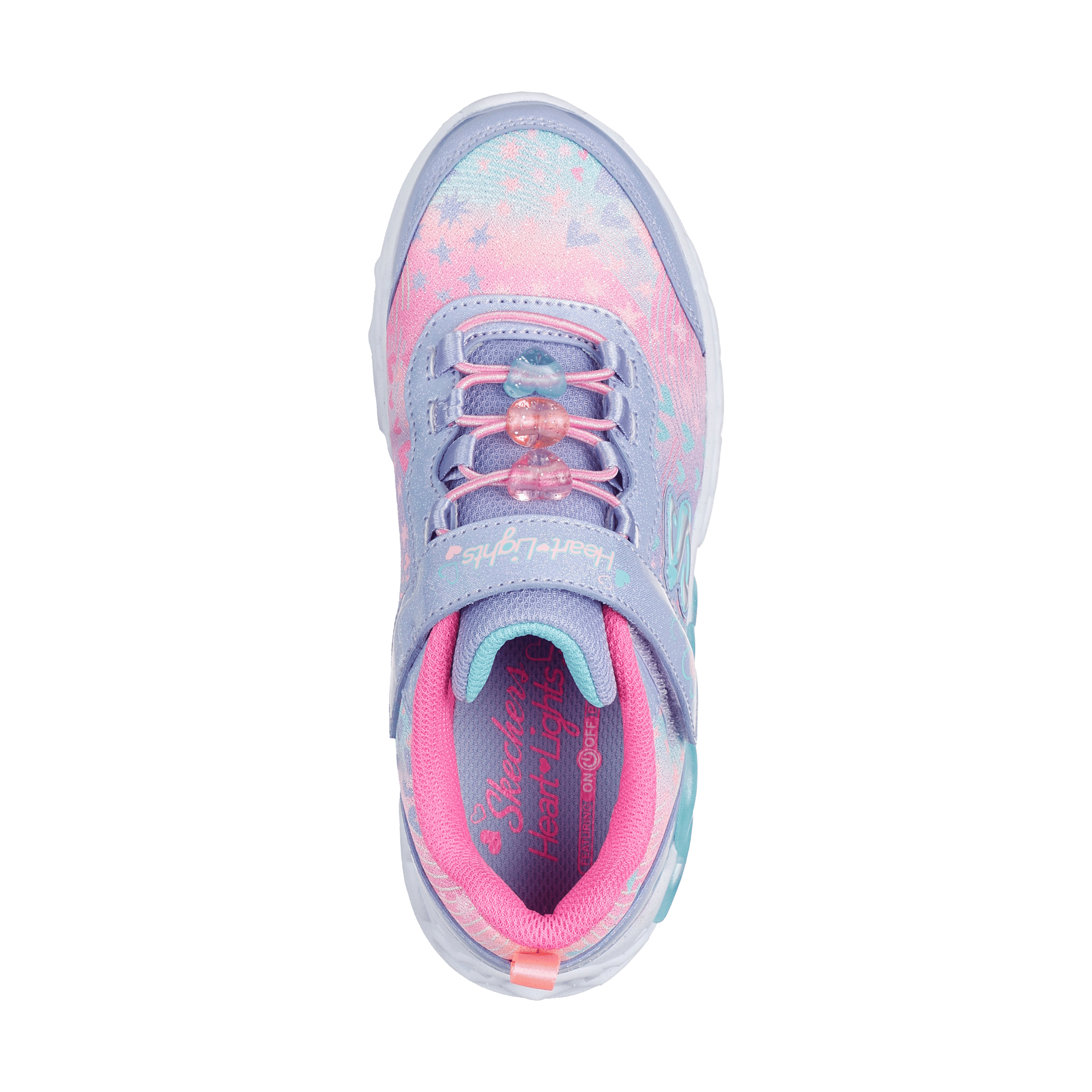 Kids Skechers Infinite Heart Lights (Little Kids) Shoes