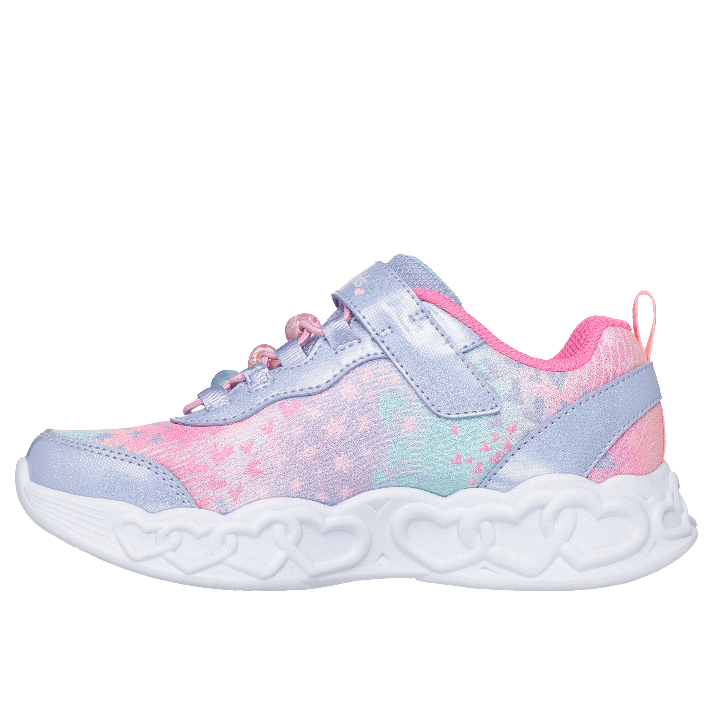 Kids Skechers Infinite Heart Lights (Little Kids) Shoes