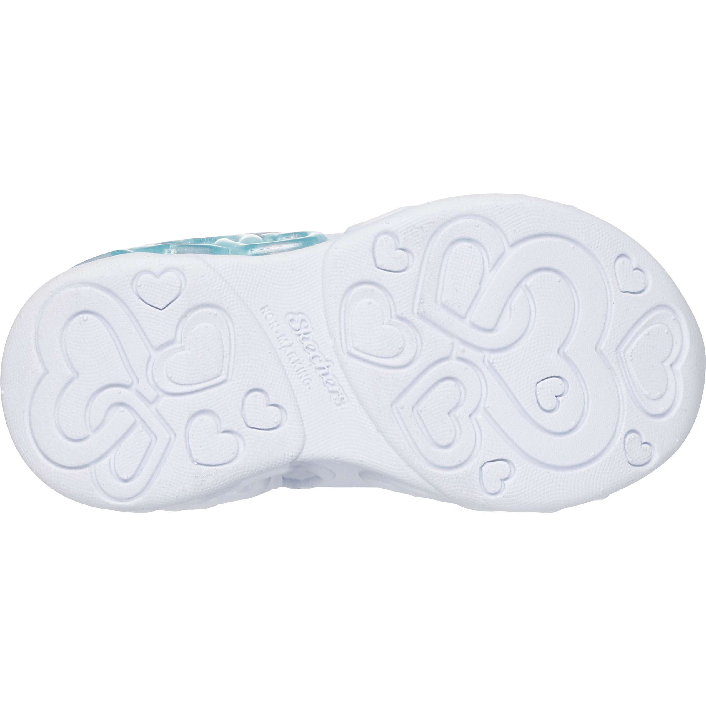 Kids Skechers Infinite Heart Lights Shoes