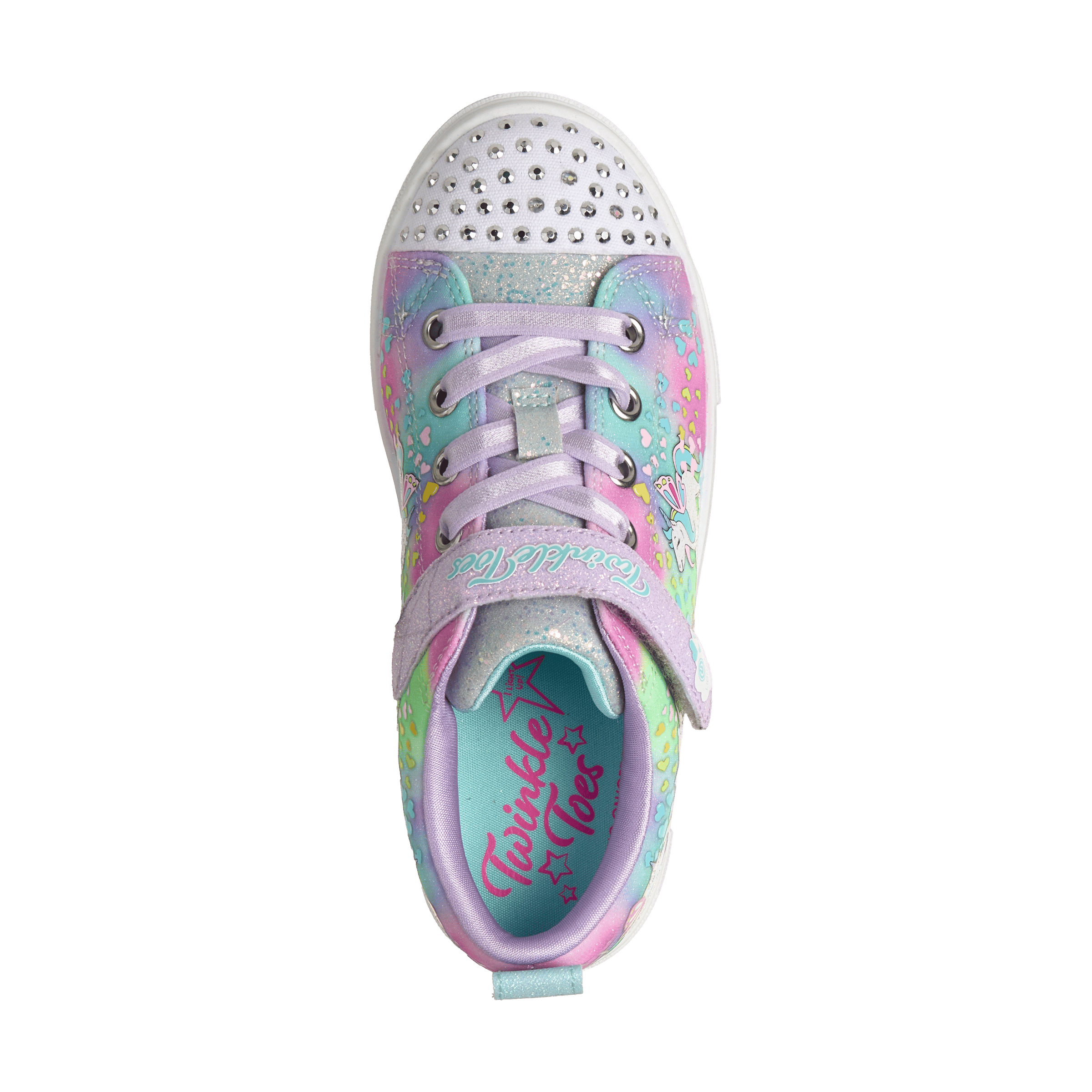 Kids Skechers Twinkle Sparks Unicorn Wonderland (Little Kids) Shoes