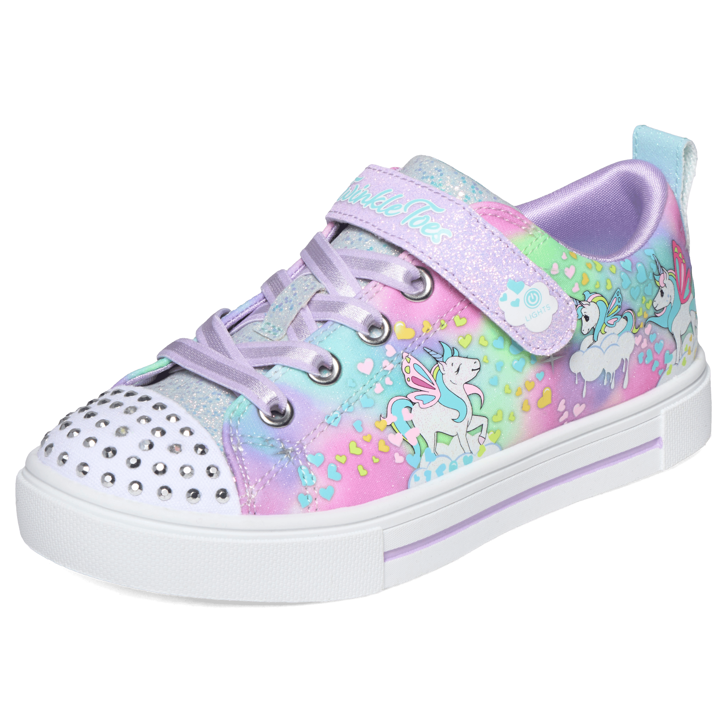 Kids Skechers Twinkle Sparks Unicorn Wonderland (Little Kids) Shoes
