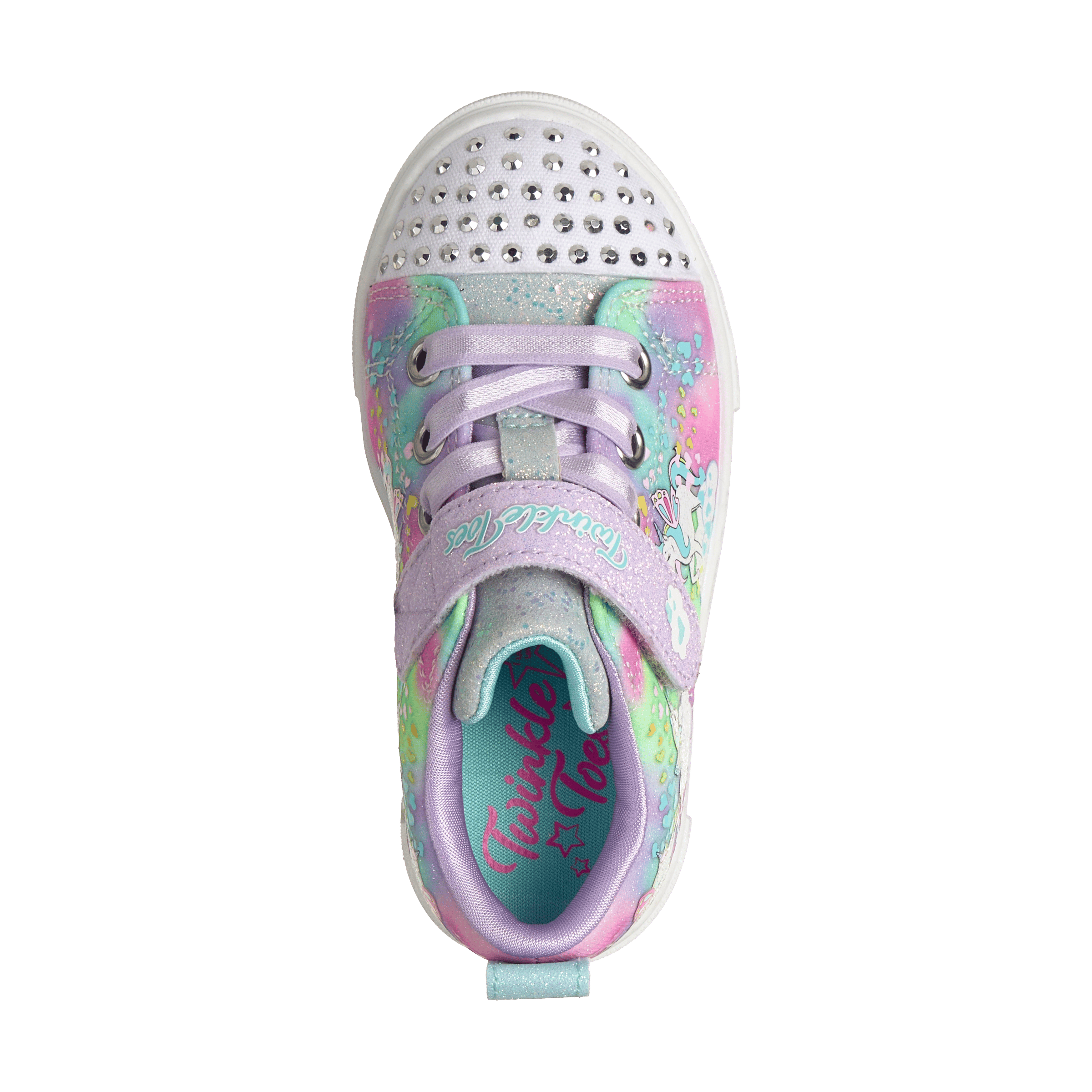 Kids Skechers Twinkle Sparks Unicorn Wonderland (Toddlers/Infants) Shoes