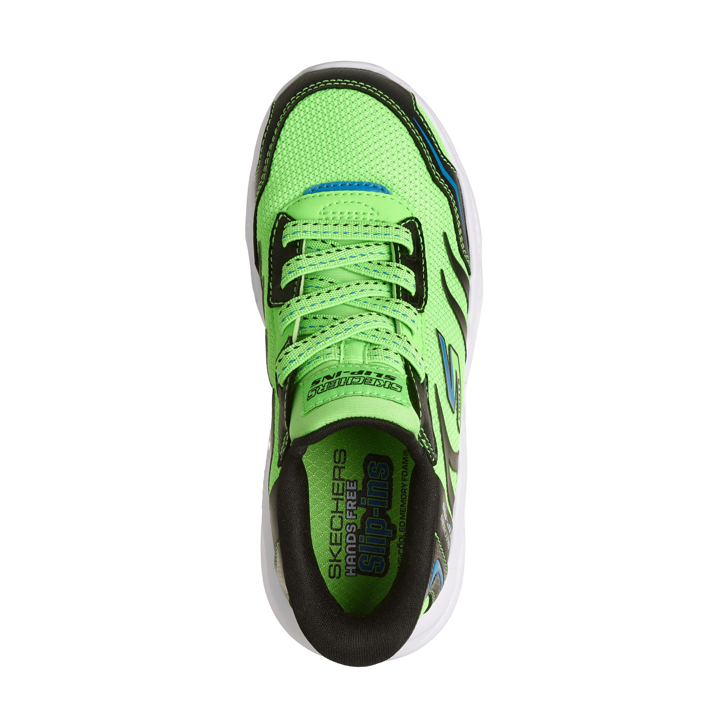 Kids Skechers Slip-Ins: Meteor Lights Brisk Beams (Little Kids) Shoes