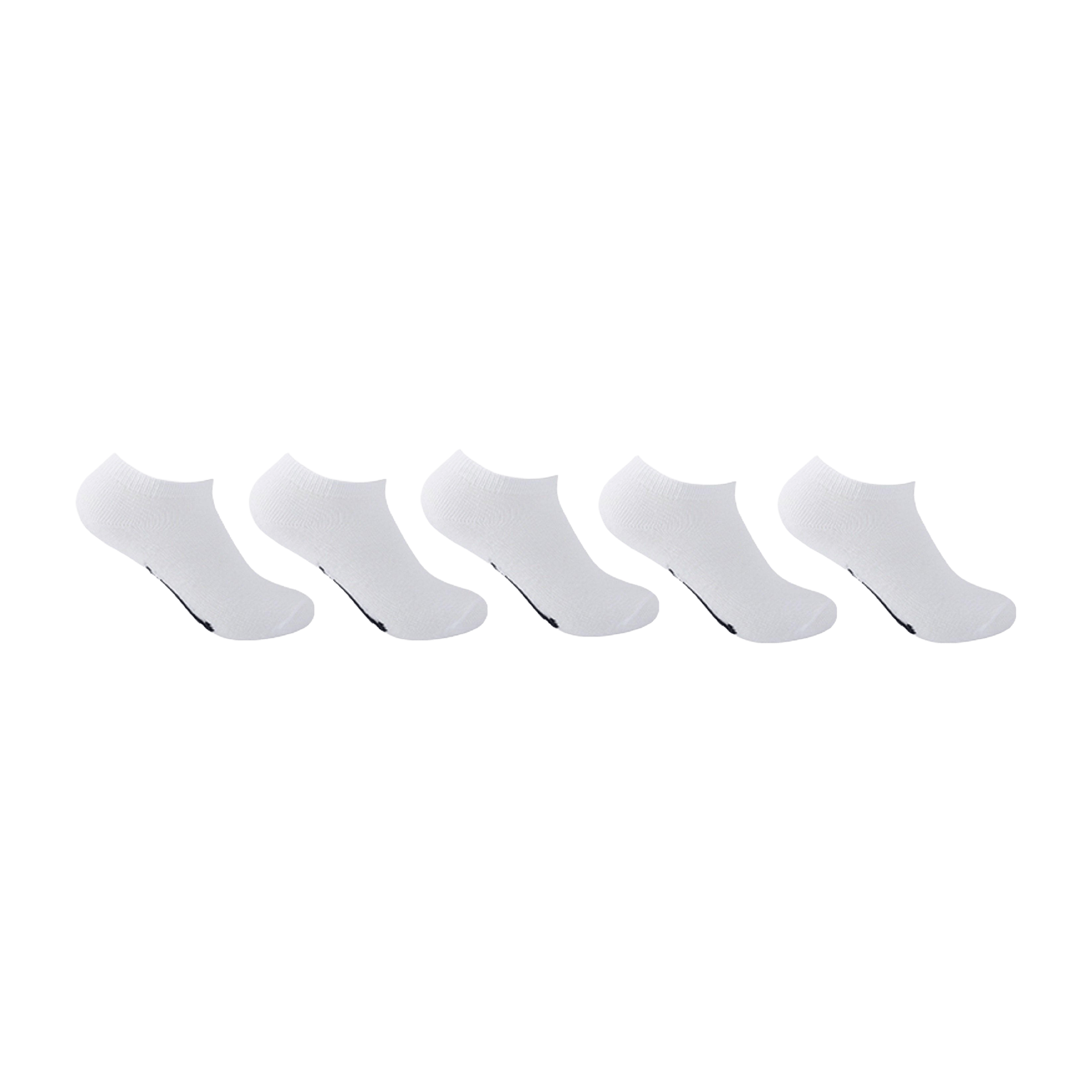 Kids Slazenger 5pk) Trainer Socks - UK C8-C13 (US C8.5-C13.5)