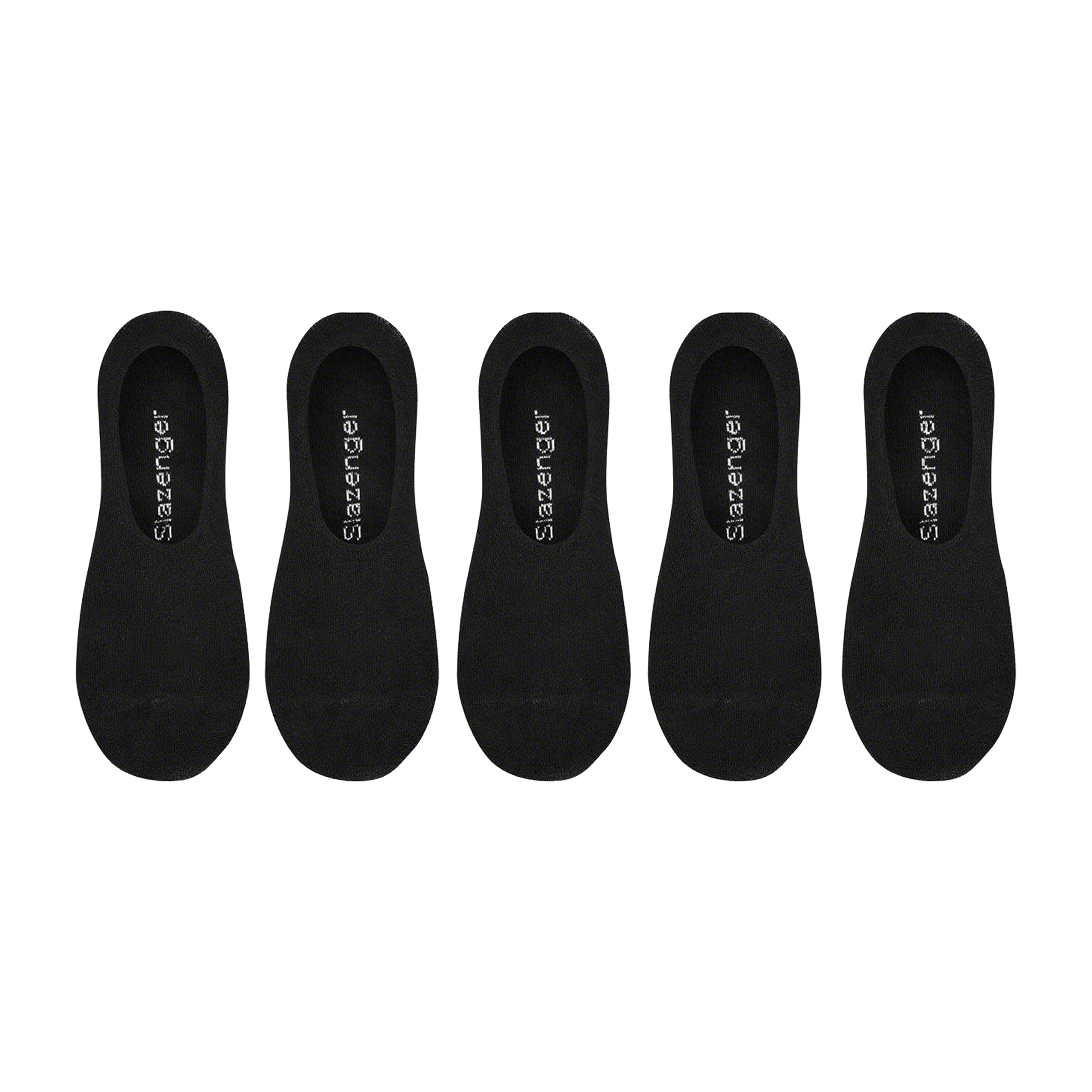 Mens Slazenger Invisible (5pk) Socks - UK 7-11 (US 7.5-12)