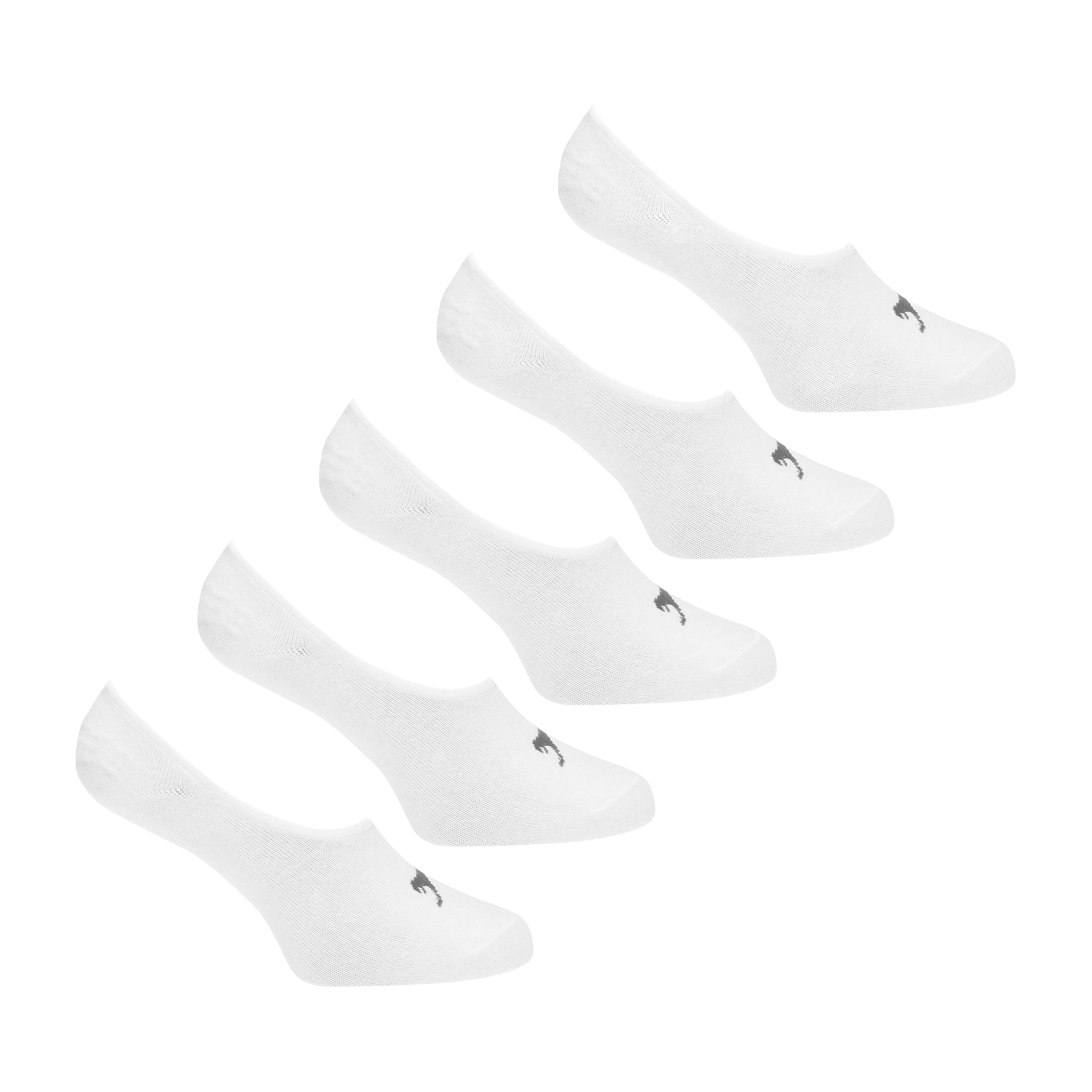 Womens Slazenger Invisible (5pk) Socks - UK 4-8 (US 6.5-10.5)	