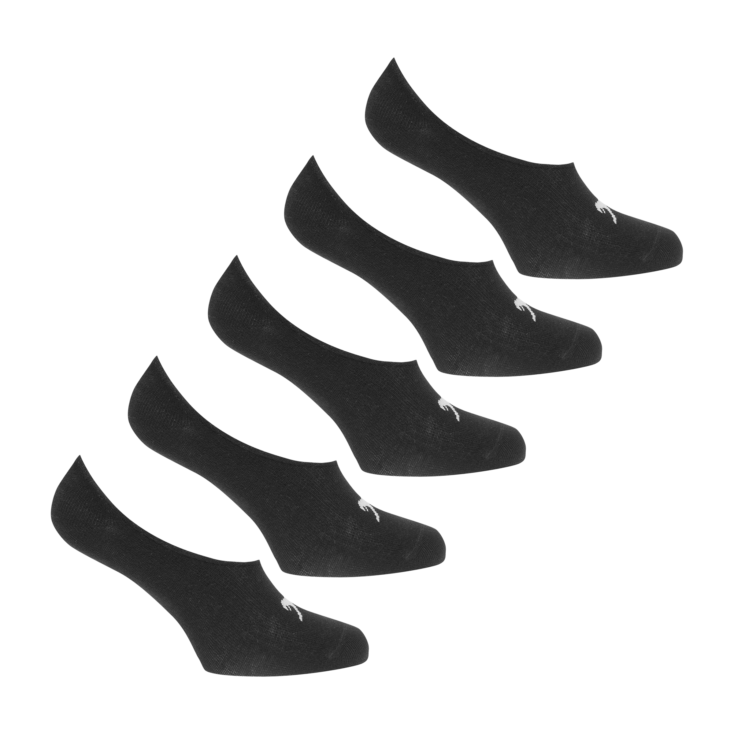 Womens Slazenger Invisible (5pk) Socks - UK 4-8 (US 6.5-10.5)	