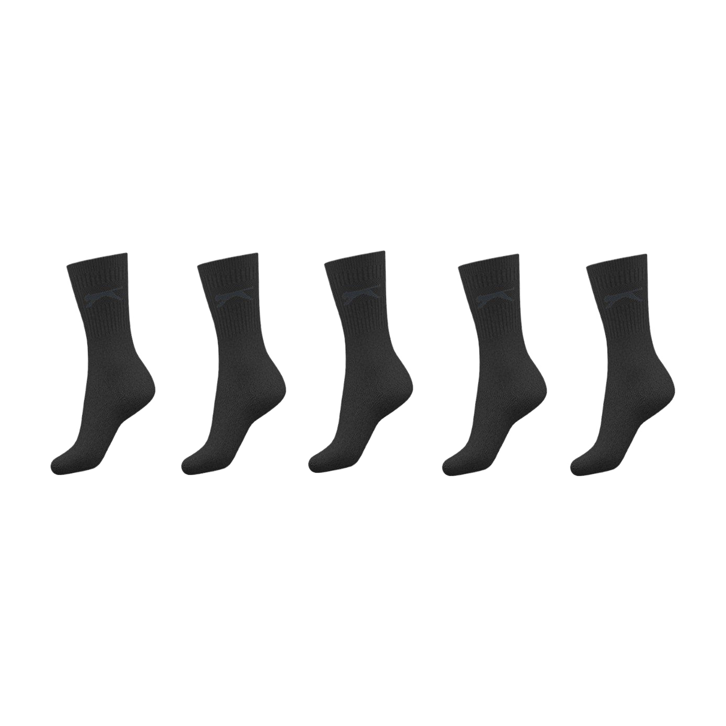 Kids Slazenger (5pk) Crew Socks - UK 1-6 (US 1.5-6.5)