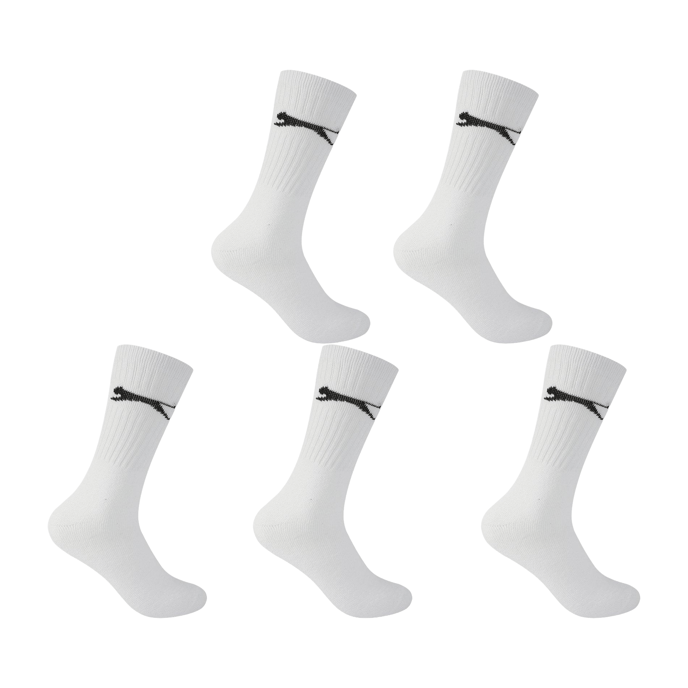 Mens Slazenger (5pk) Crew Socks - UK 7-11 (US 7.5-12)