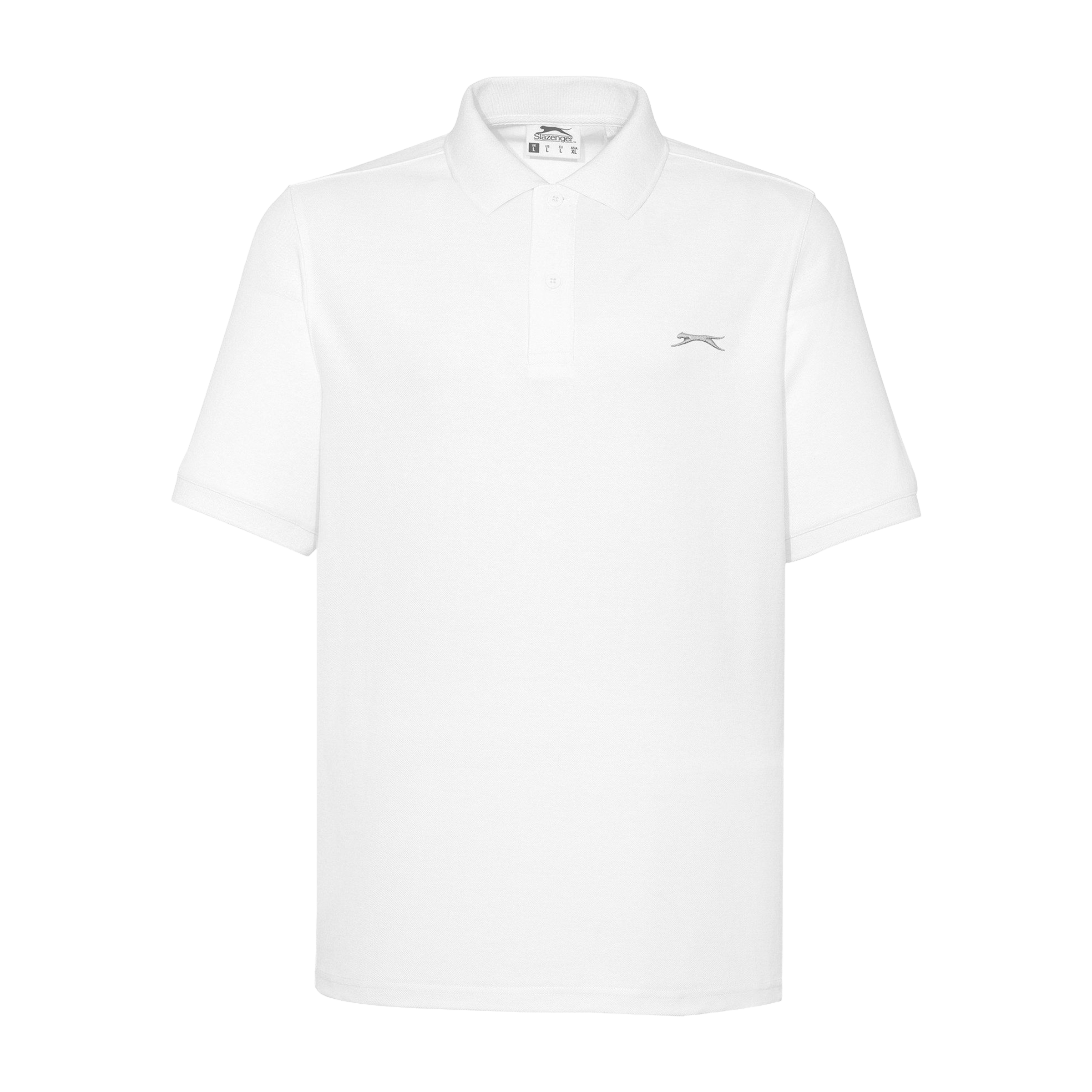 Mens Slazenger Plain Polo Shirt