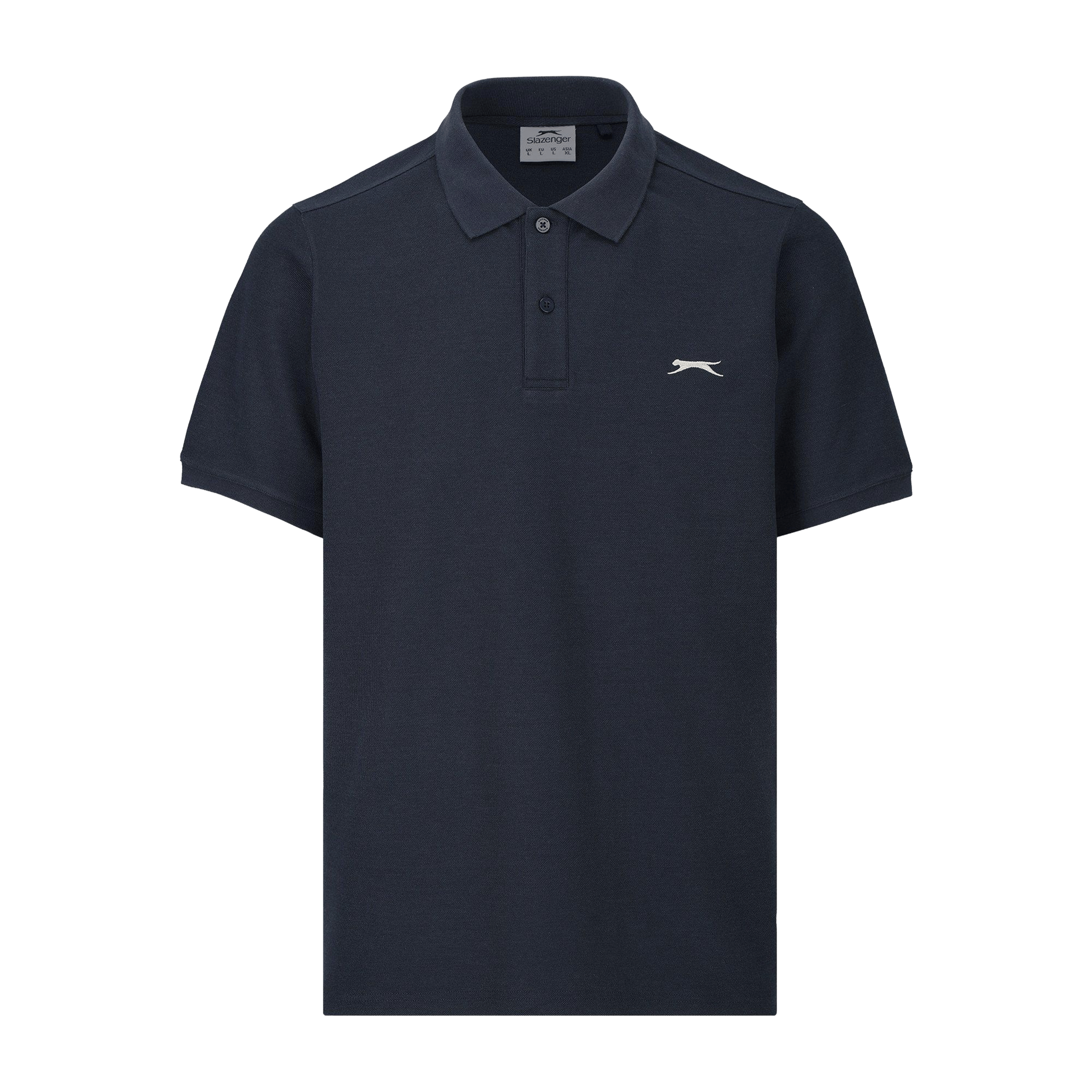 Mens Slazenger Plain Polo Shirt
