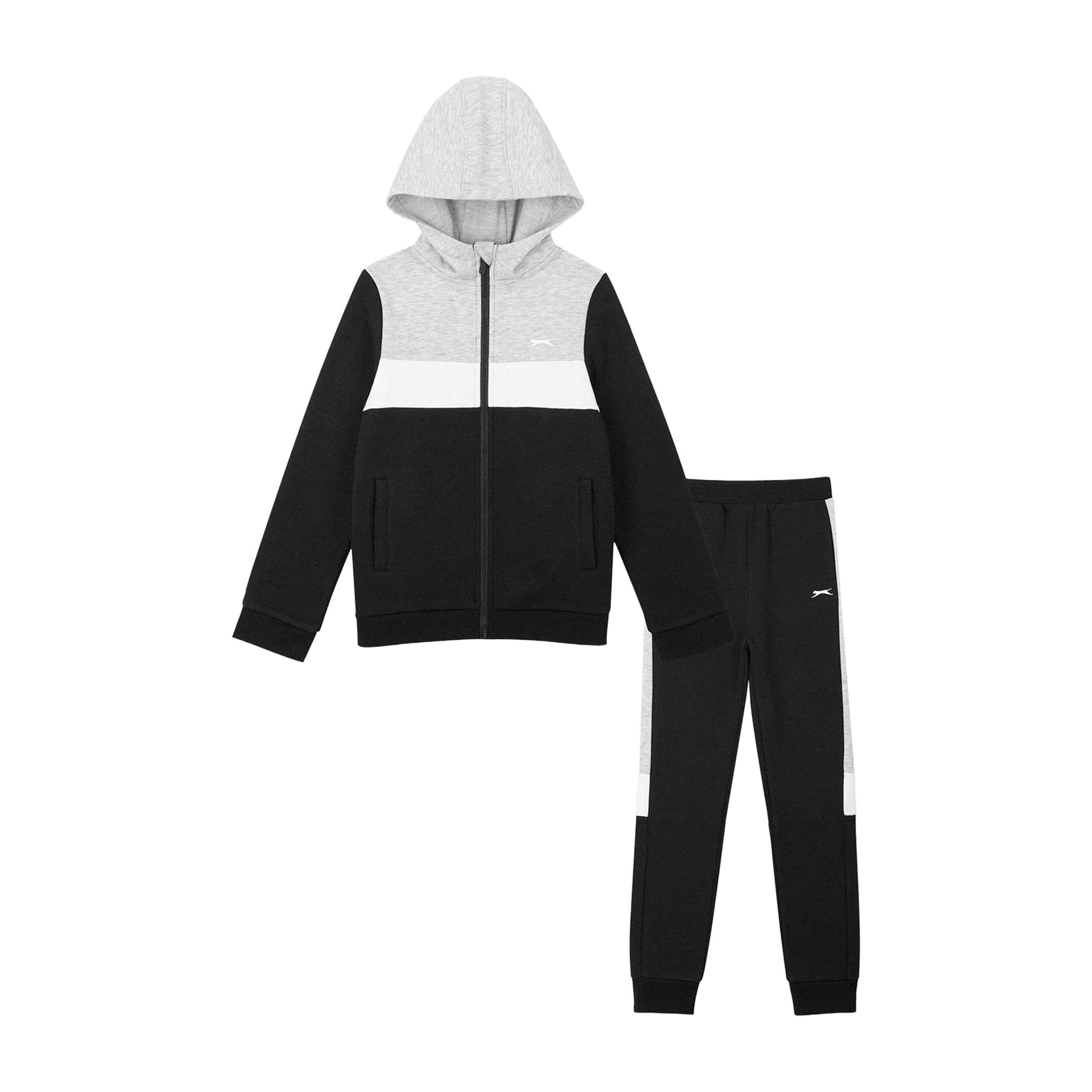Kids Slazenger Fleece Full Zip Tracksuit