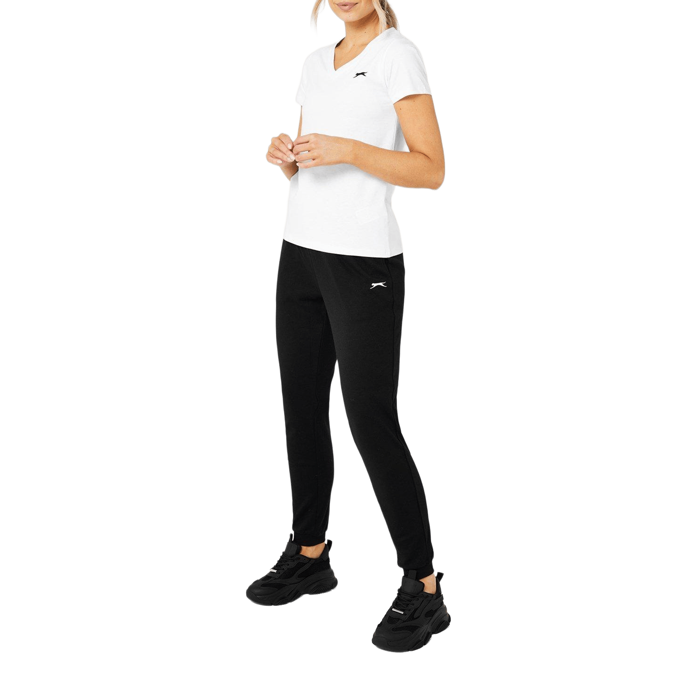 Womens Slazenger Interlock Closed Hem Pants