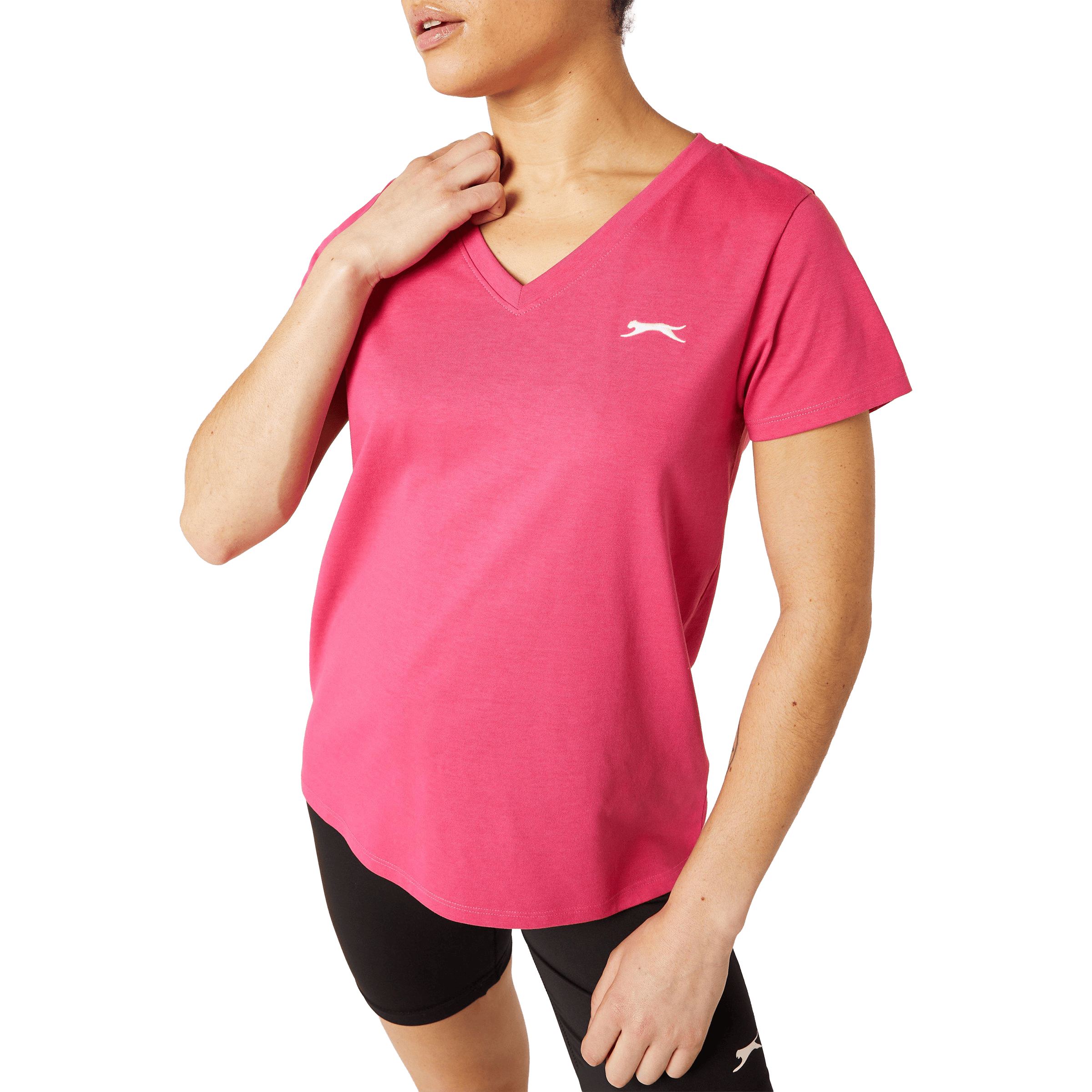 Womens Slazenger V Neck Tee 