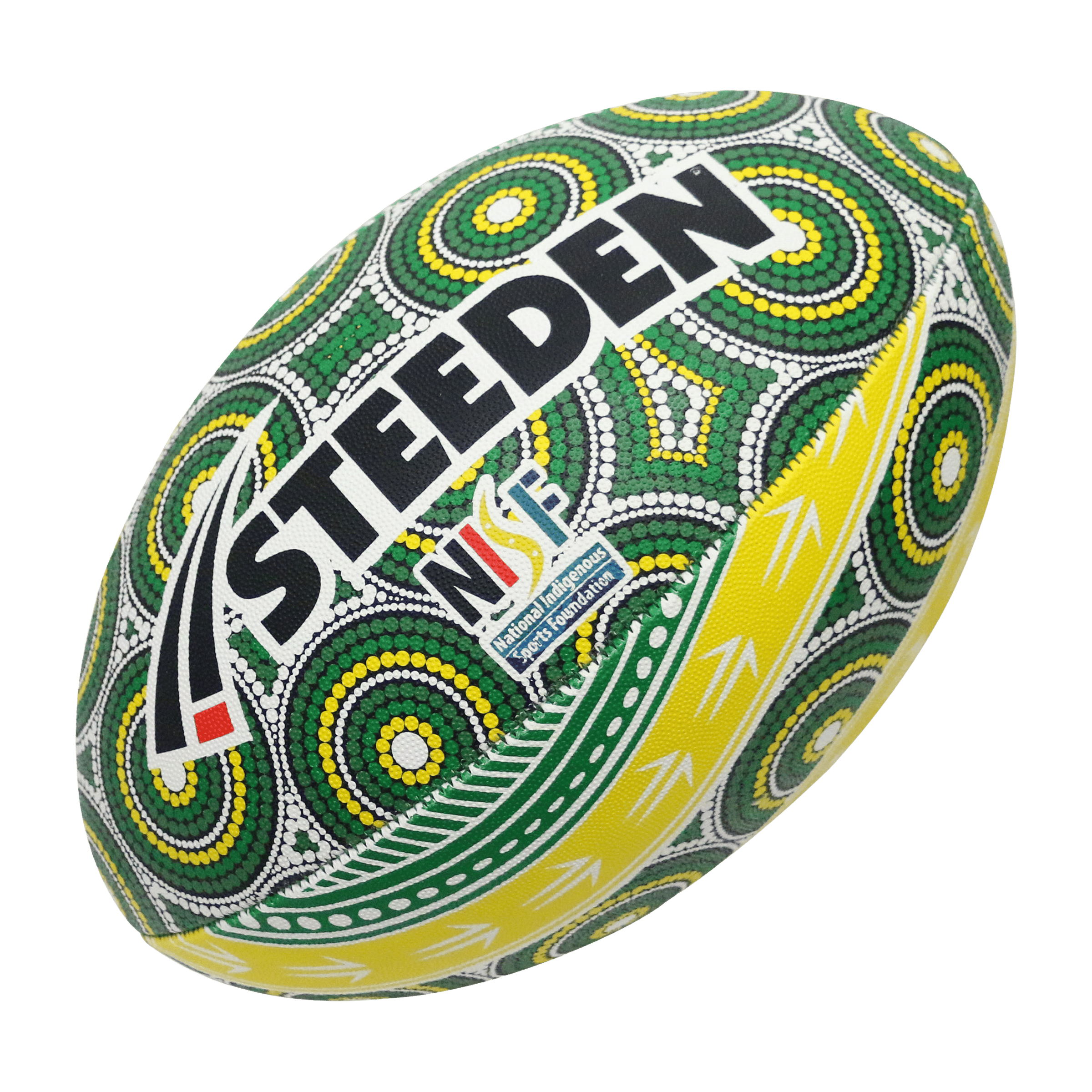Steeden NRL 2025 "Ngiyani" Supporter Ball (Size 5)