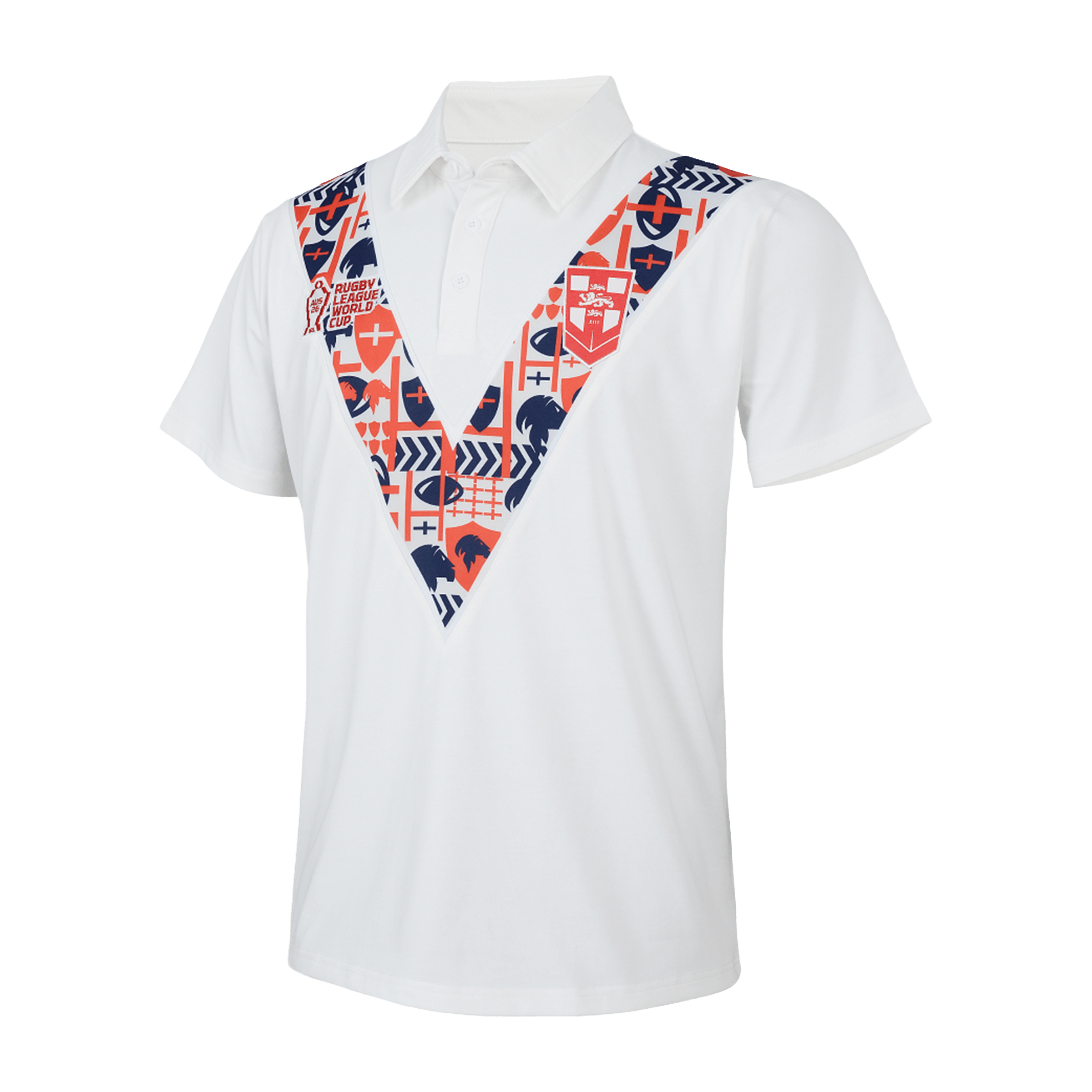 Mens Tidwell RLWC 2026 England Support Rugby Jersey