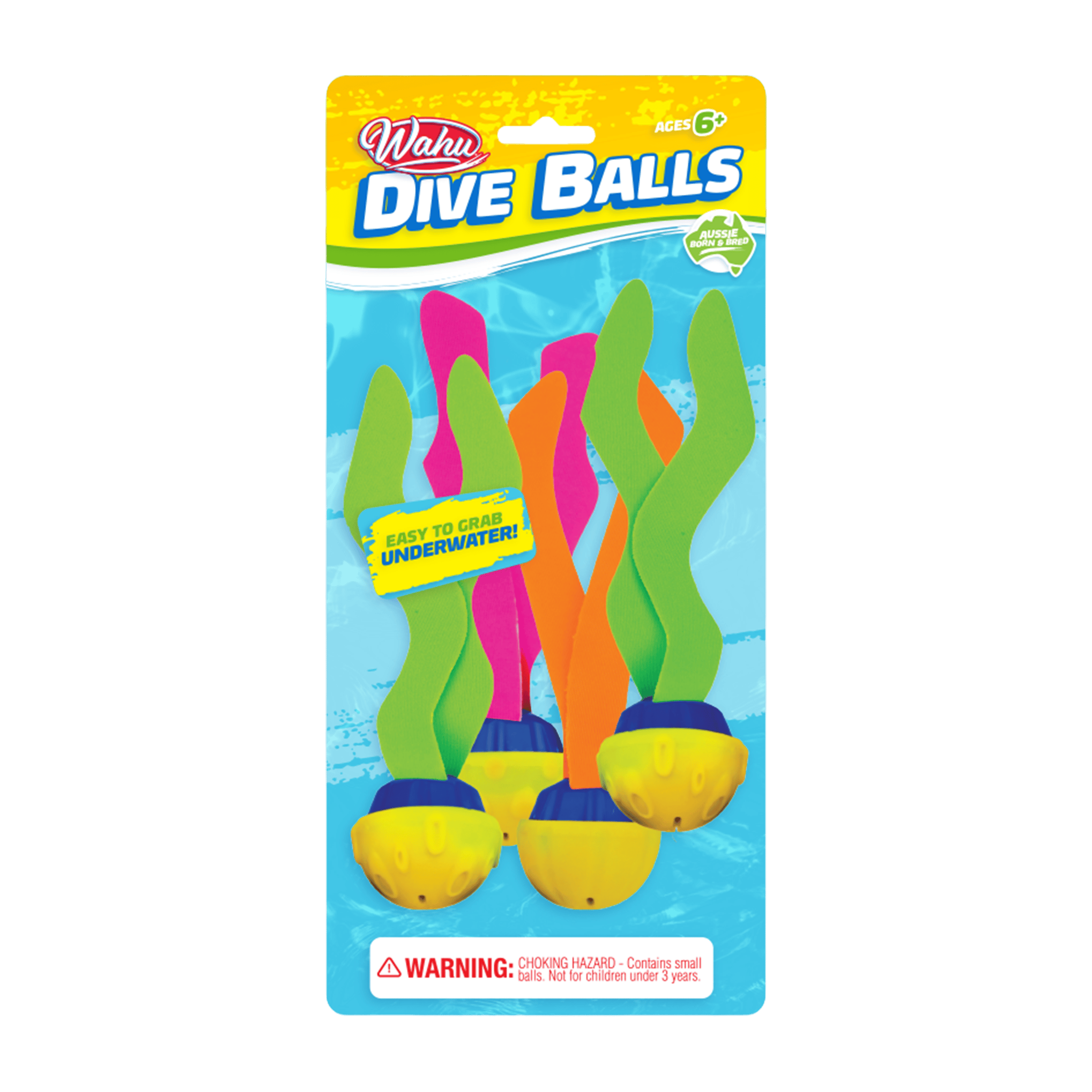 Wahu Swim (4pk) Dive Balls