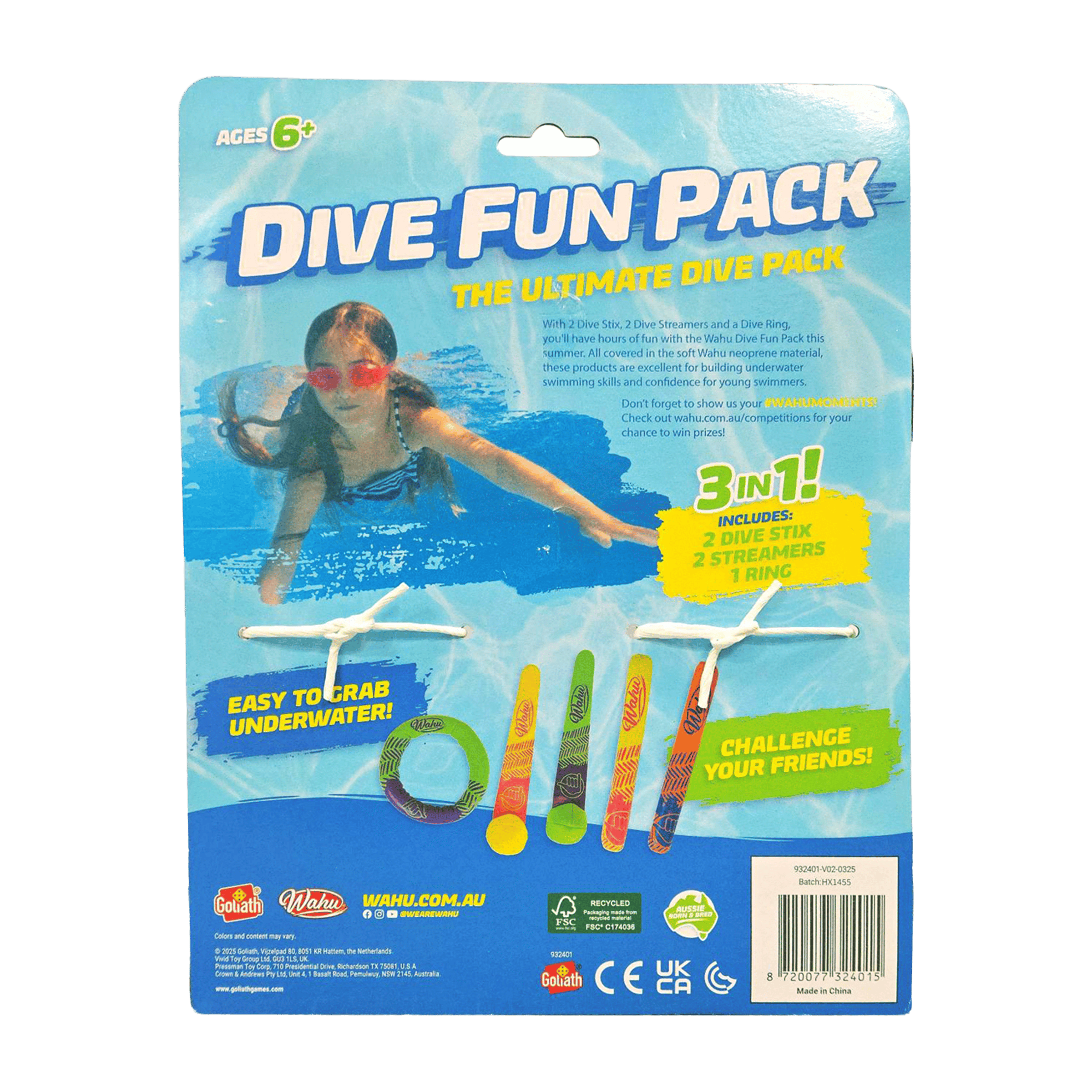 Wahu Dive Fun Pack