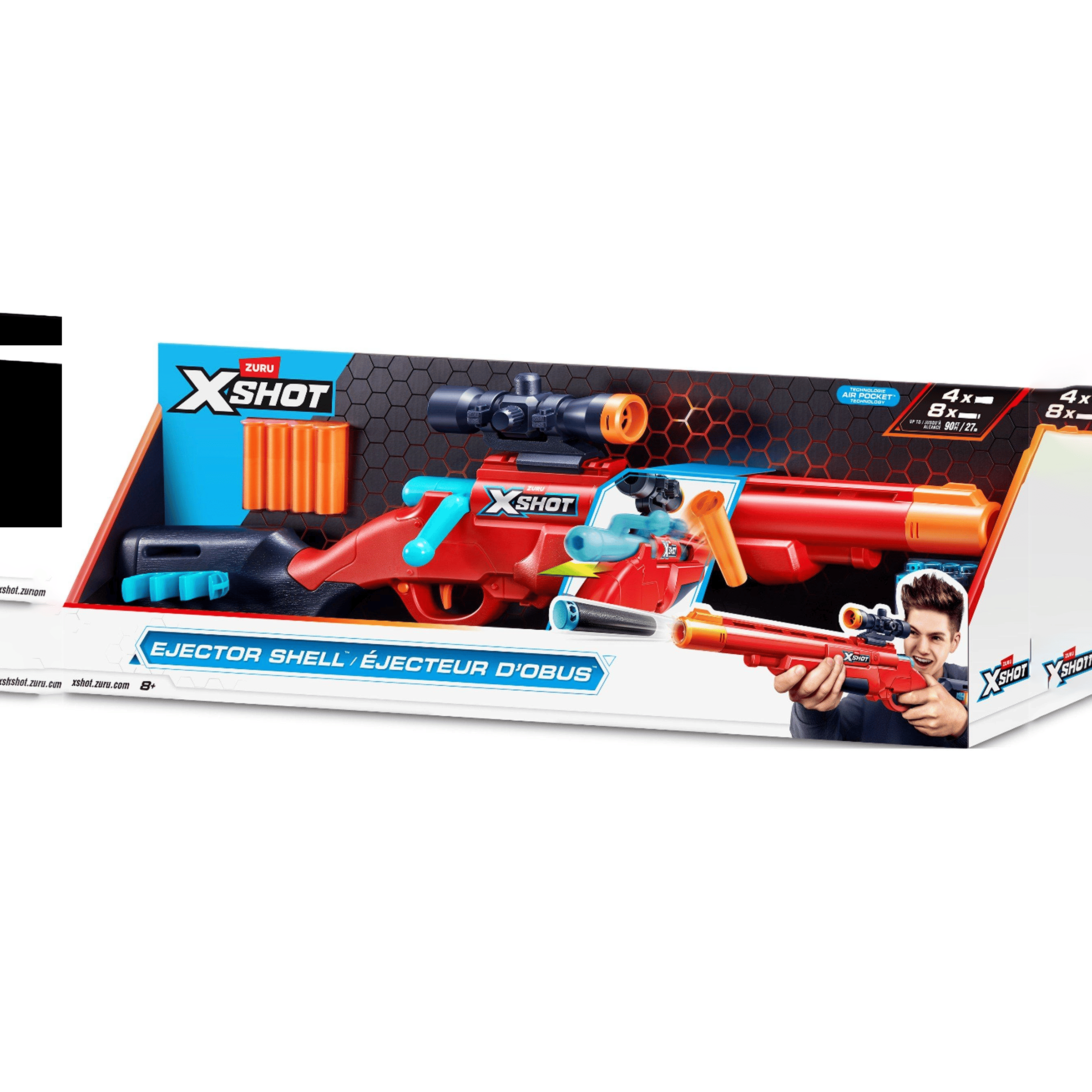 Zuru Zuru Xshot Excel Bolt Action Rifle with 8 Darts