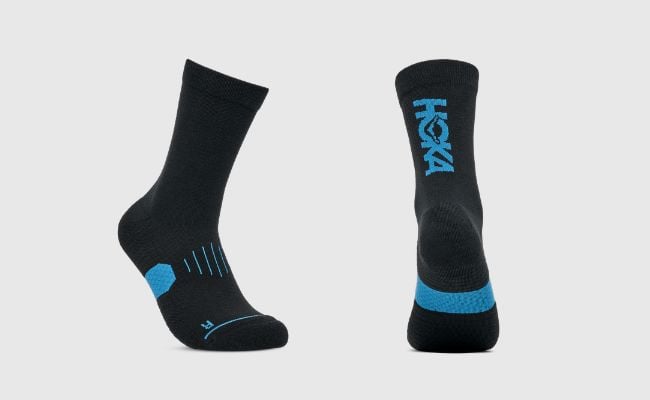 HOKA Graphic Crew Run Socks
