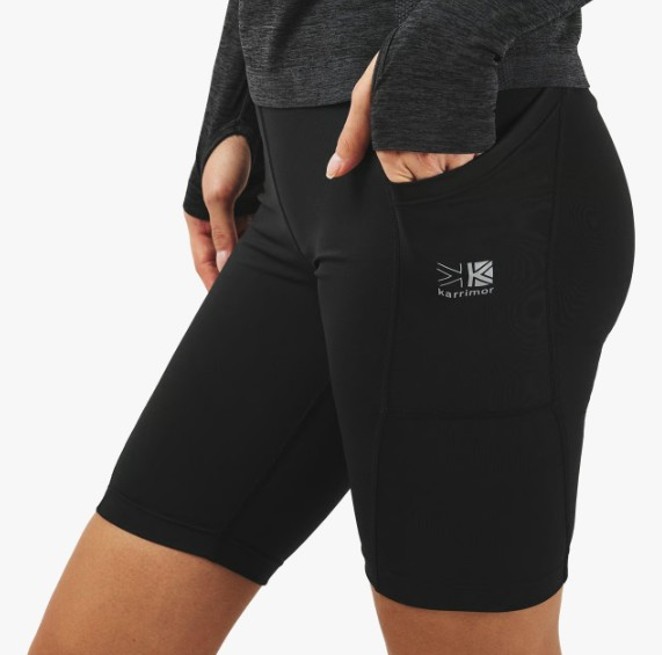 Karrimor Performance Short Tights designed with moisture-wicking fabric to keep you cool and dry during long hikes