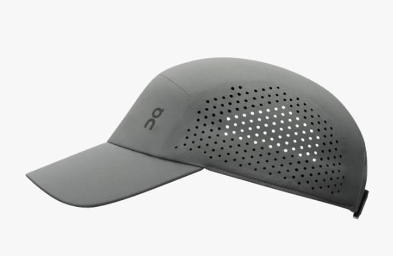 The On Lightweight Cap offers breathable sun protection thanks to its moisture-wicking, quick-drying fabric and mesh panels