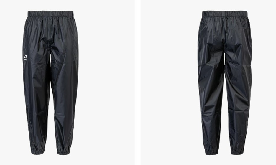 Sondico Waterproof Training Rain Pants in black